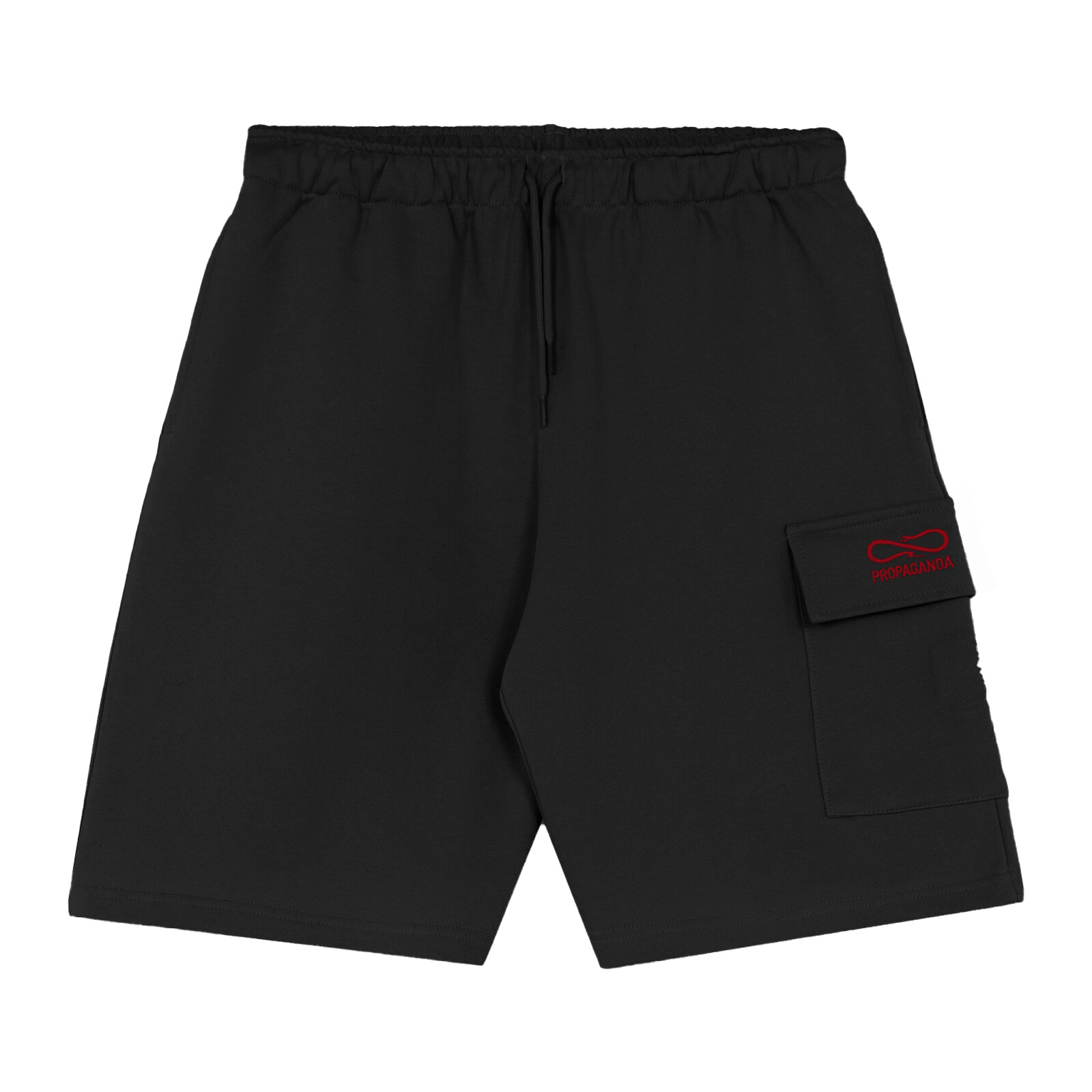 Propaganda LOGO EMBROIDERY CARGO SWEATSHORT