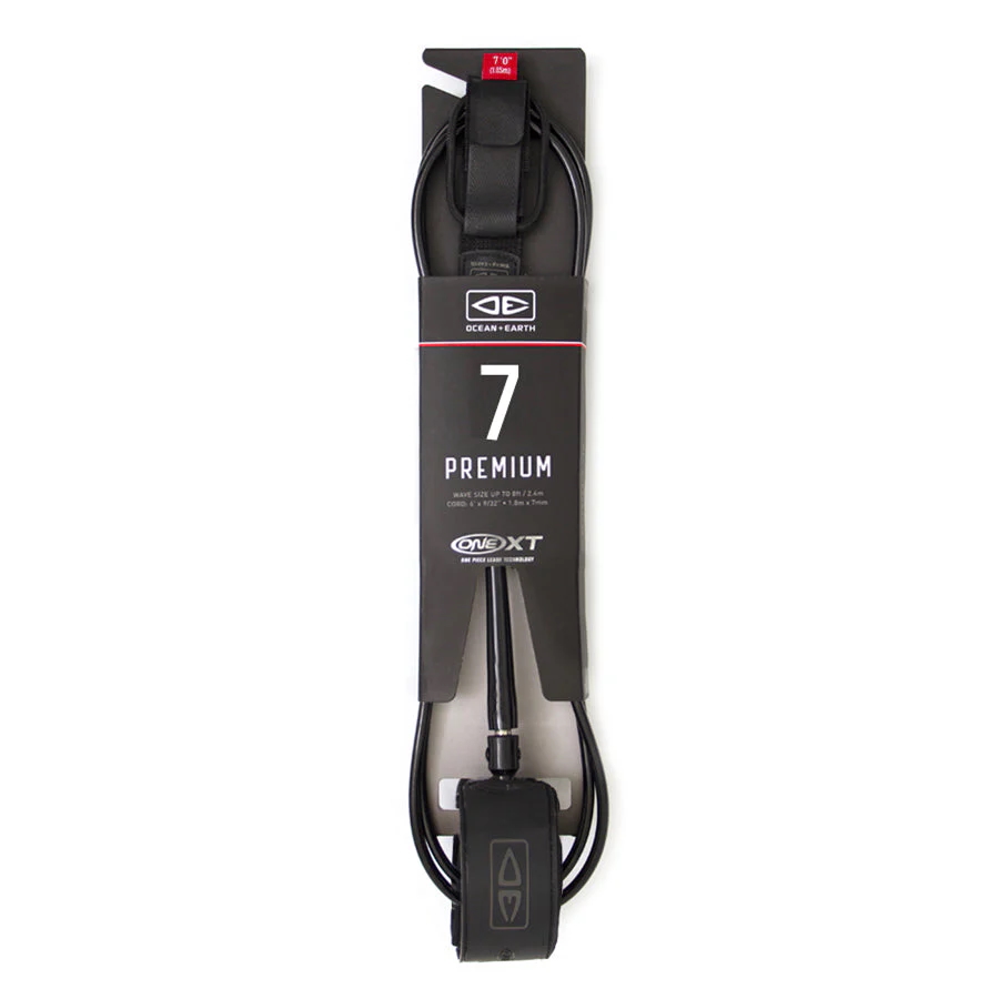 OCEAN&EARTH Premium 7'0'' One XT Surfboard Leash