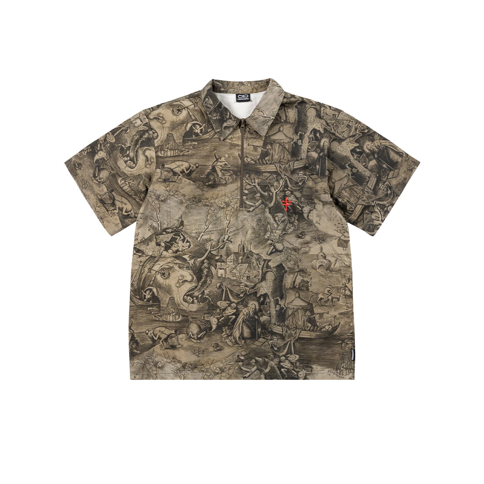 Propaganda Temptation Halfzip Shirt