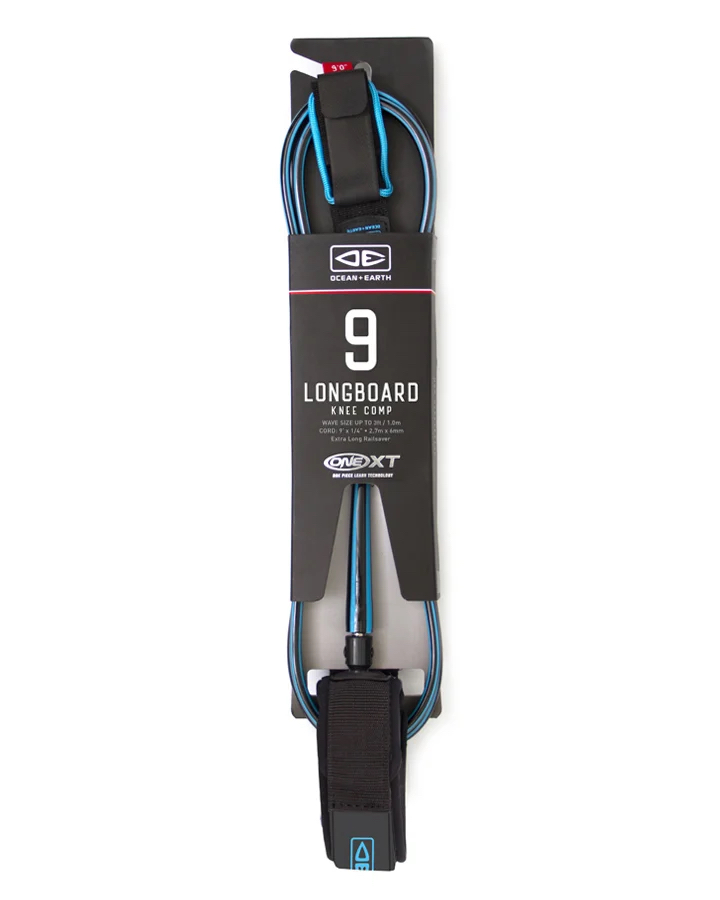OCEAN&EARTH L-Board Knee Comp 9'0'' One XT Surfboard Leash