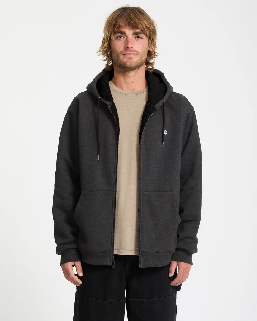 VOLCOM Single Stone Lined Zip Hoodie