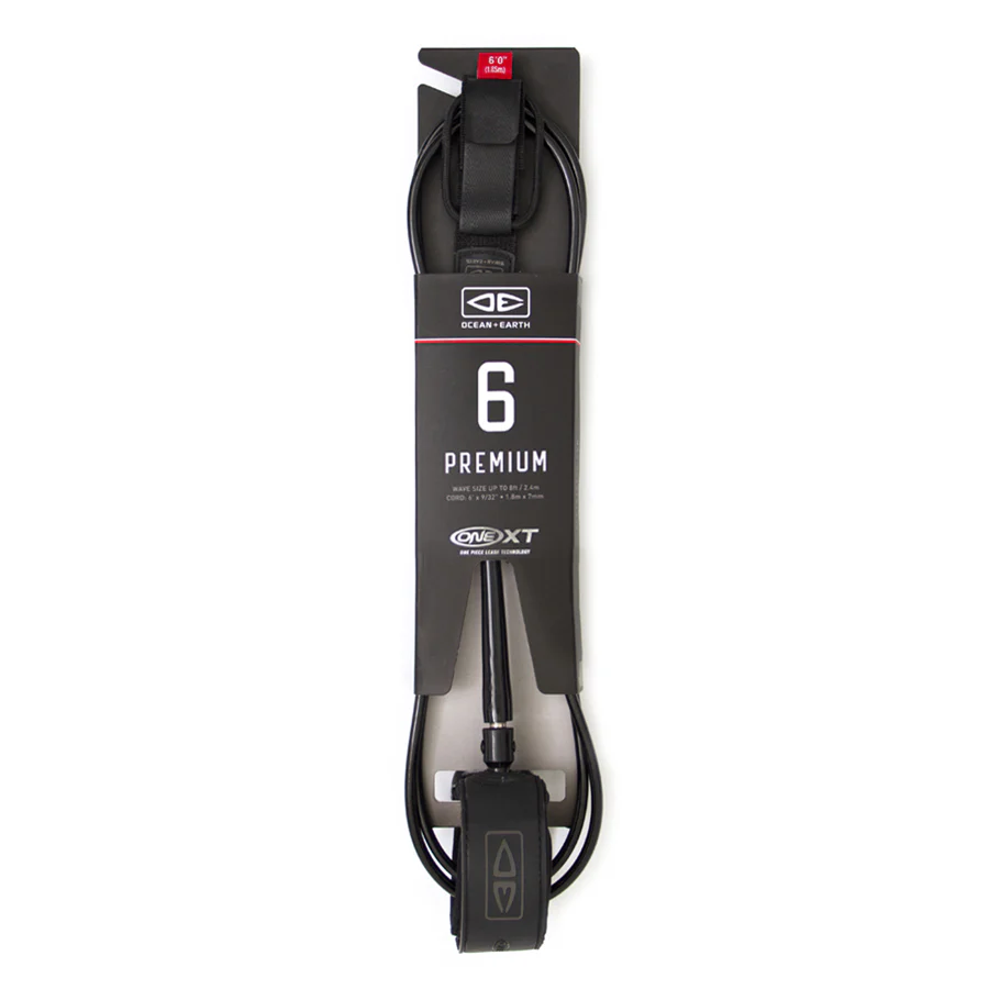 OCEAN&EARTH Premium 6'0'' One XT Surfboard Leash