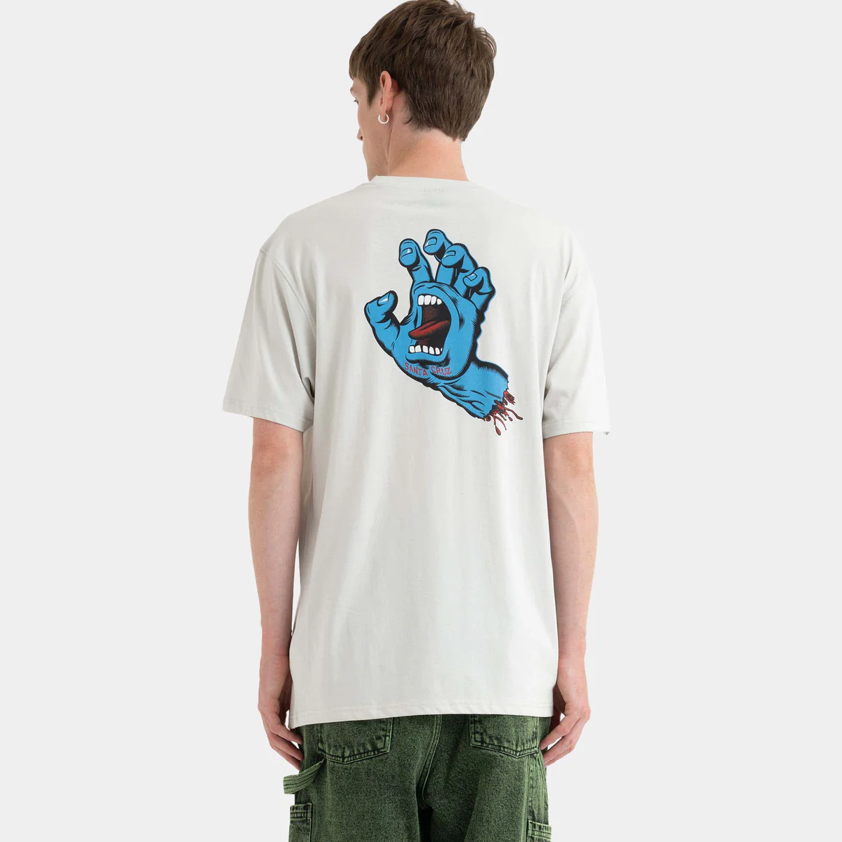 Santa Cruz Screaming Hand Chest T-Shirt