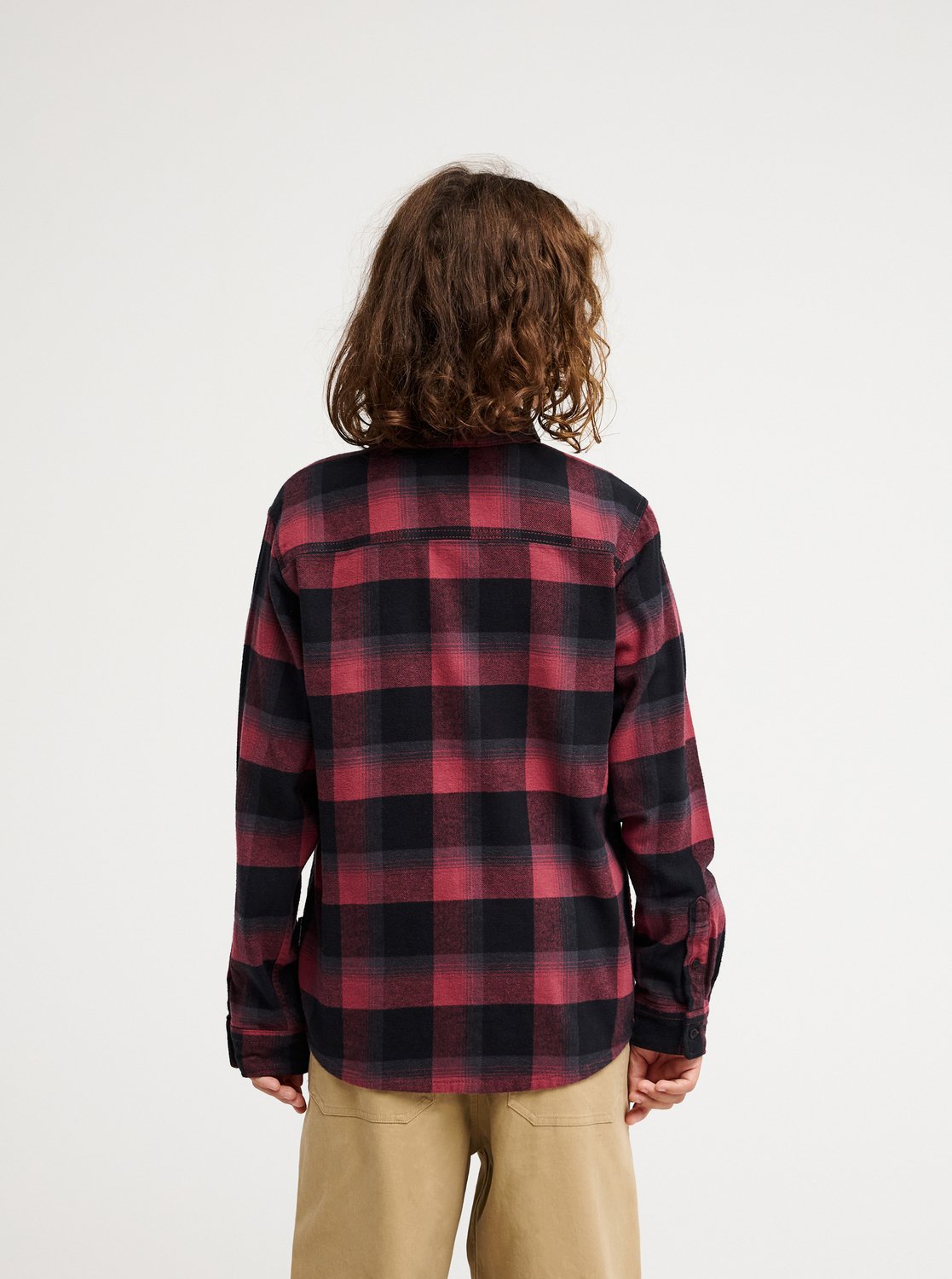 Quicksilver Motherfly Plaid Youth
