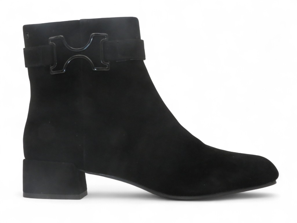 STONEFLY STIVALETTO CON TACCO 30 MM IN CAMOSCIO