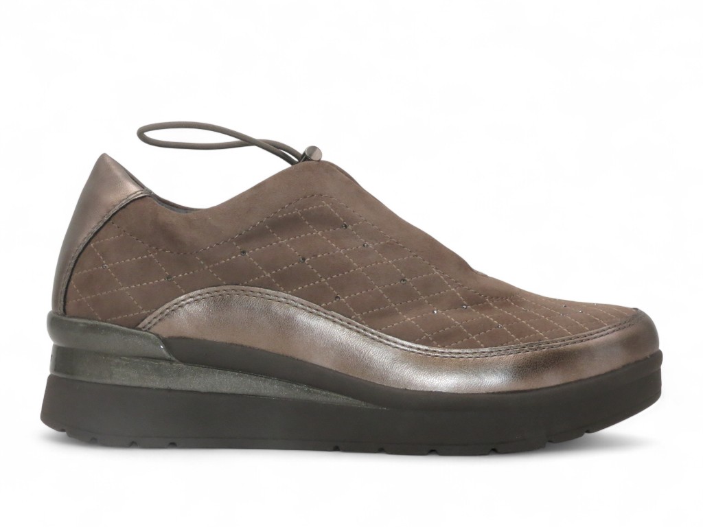 STONEFLY SCARPA SPORTIVA CON ZEPPA 40 MM IN CAMOSCIO