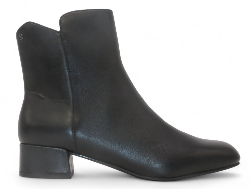 STONEFLY STIVALETTO CON TACCO 30 MM IN PELLE DI NAPPA