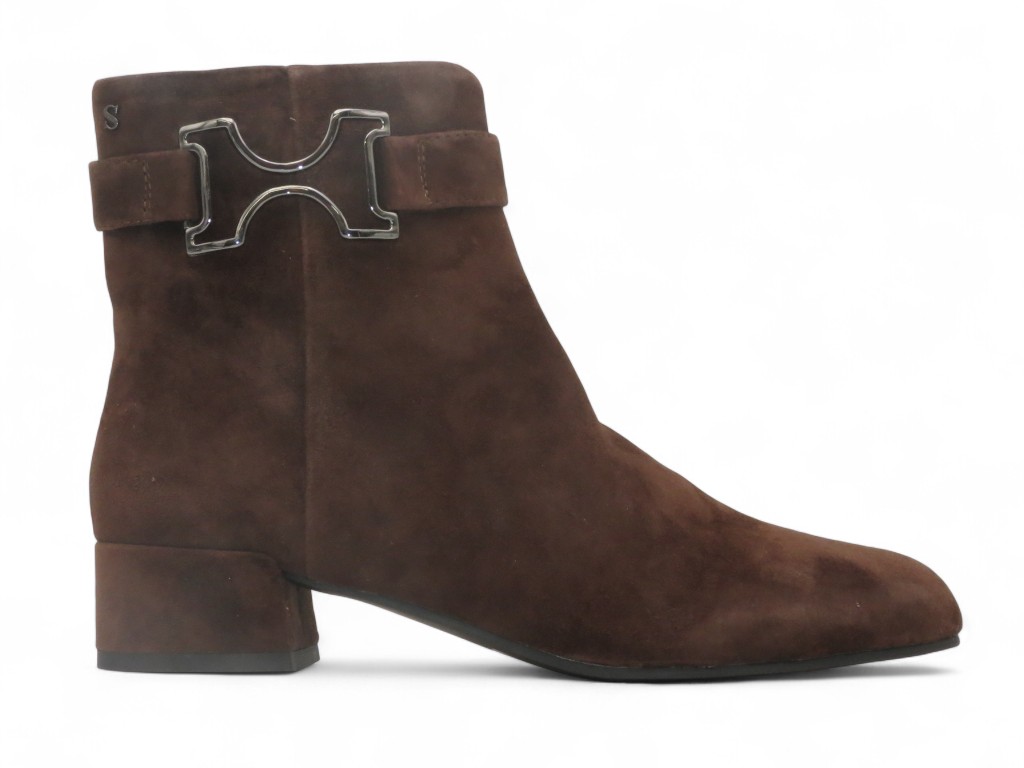 STONEFLY STIVALETTO CON TACCO 30 MM IN CAMOSCIO