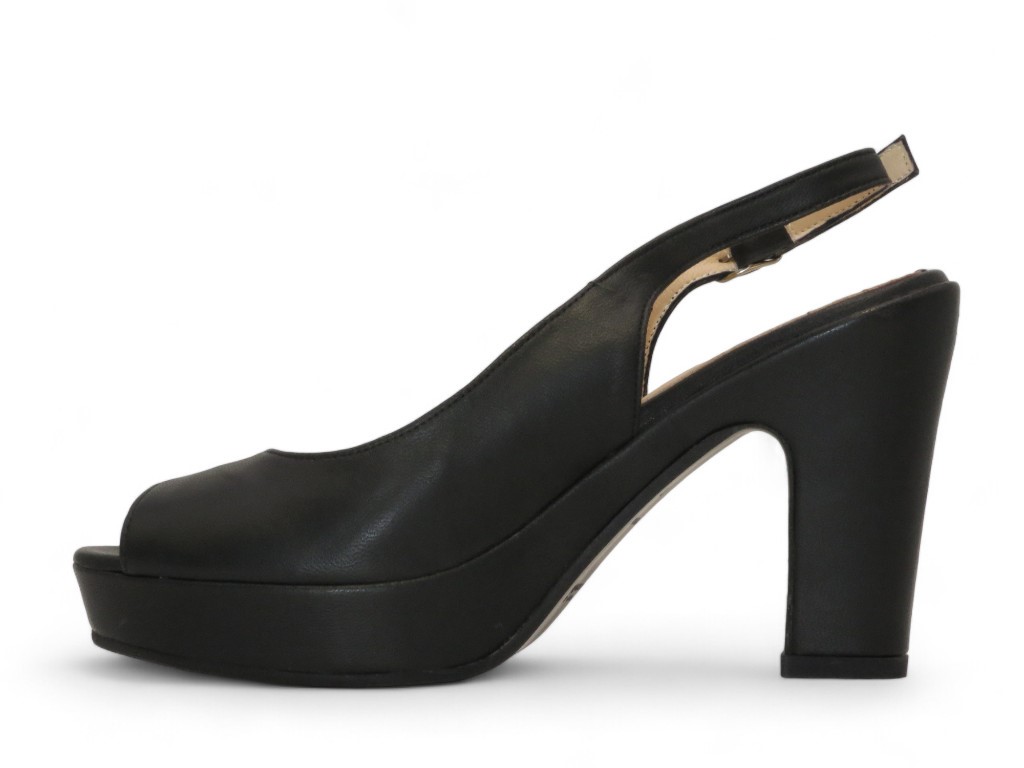 MELLUSO SANDALO CON TACCO 100 MM IN PELLE