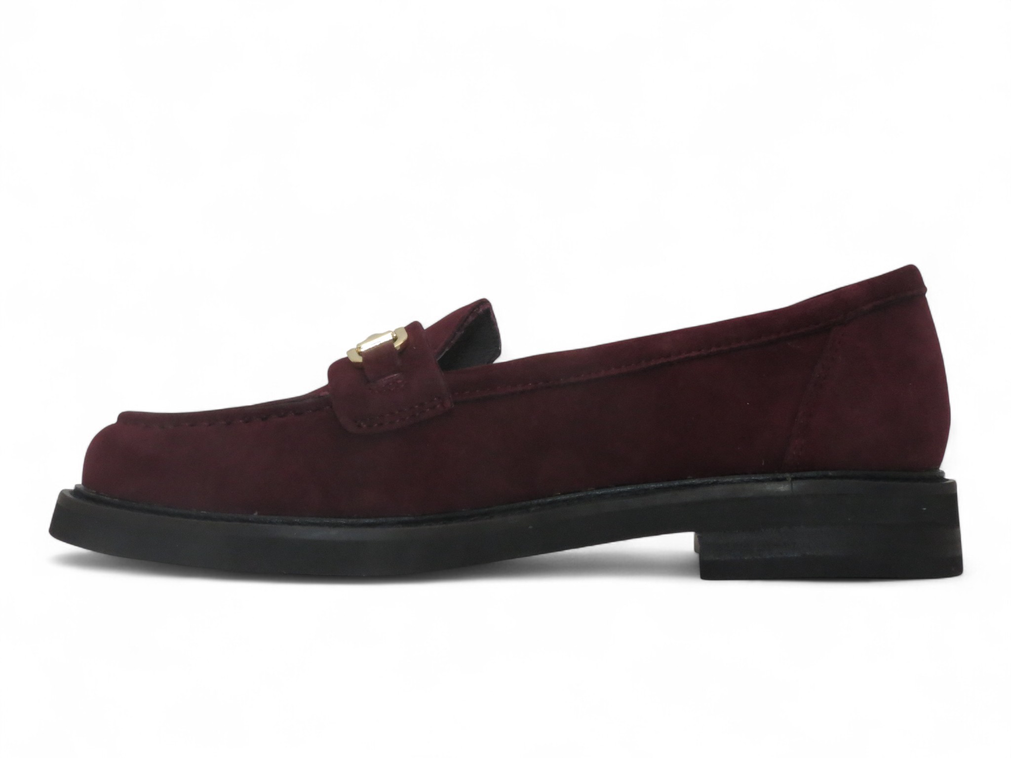 STONEFLY MOCASSINO CON TACCO 25 MM IN CAMOSCIO