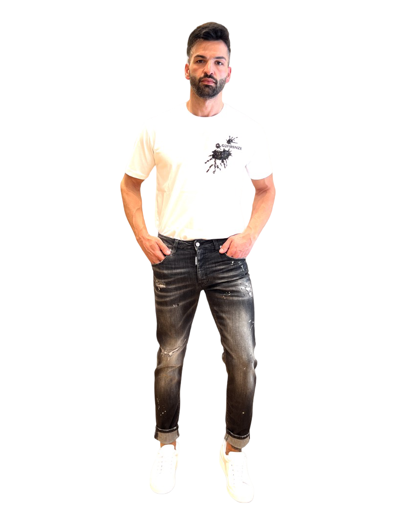 G2FIRENZE T-SHIRT MEZZAMANICA UOMO