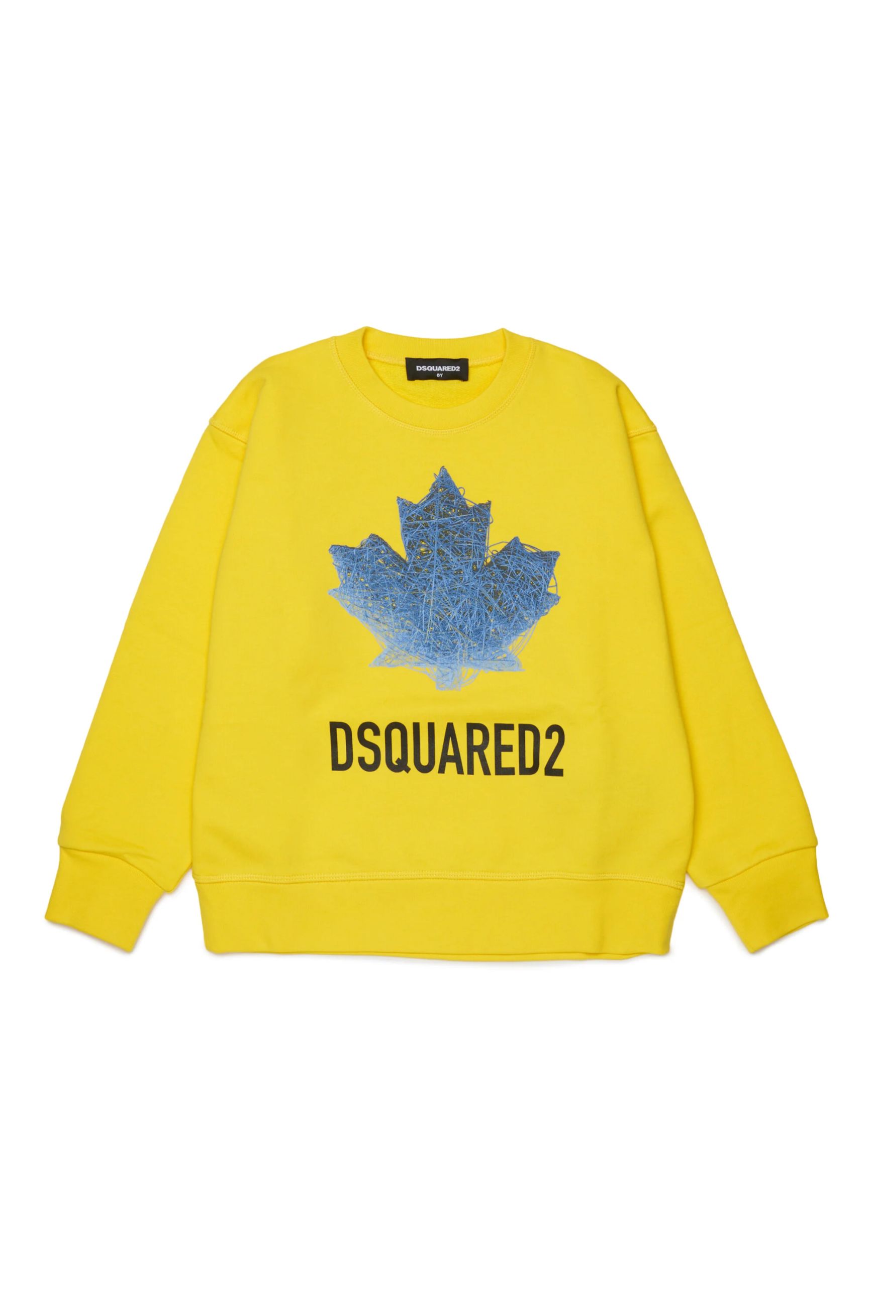 DSQUARED2 KIDS FELPA GIROCOLLO UNISEX