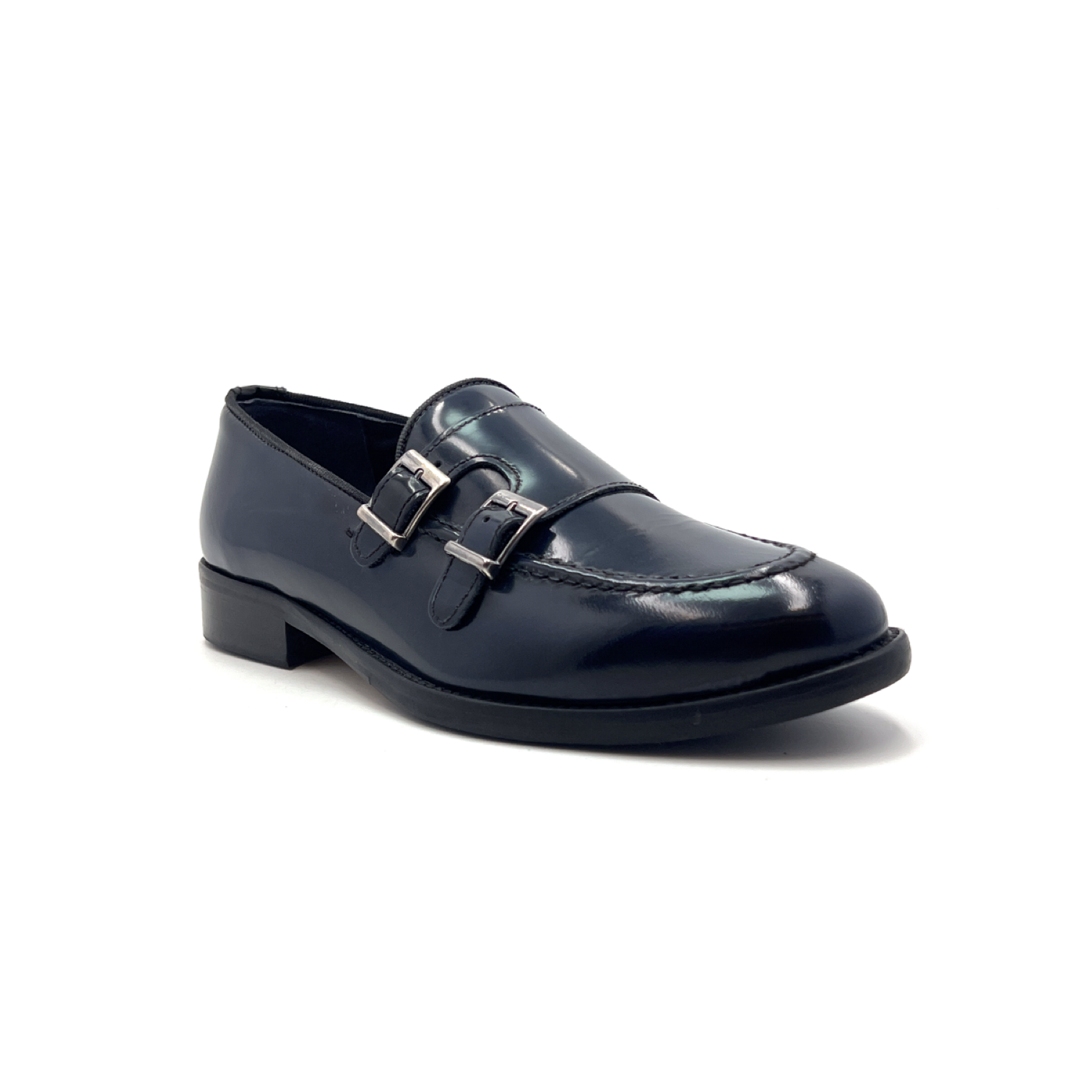 IDEA MODA MOCASSINO DOPPIA FIBBIA UOMO