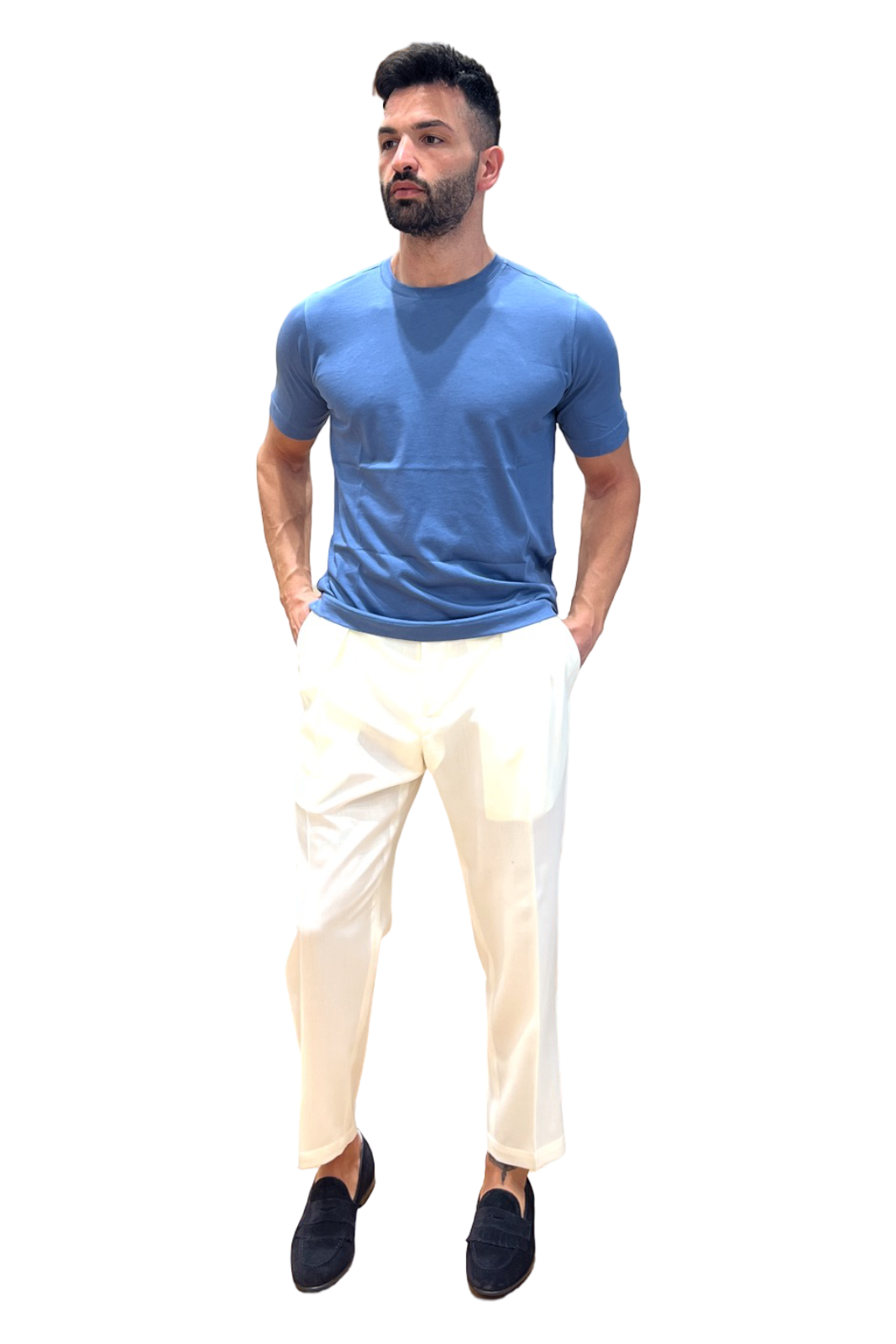 CARMINE FERRARO T-SHIRT GIROCOLLO UOMO
