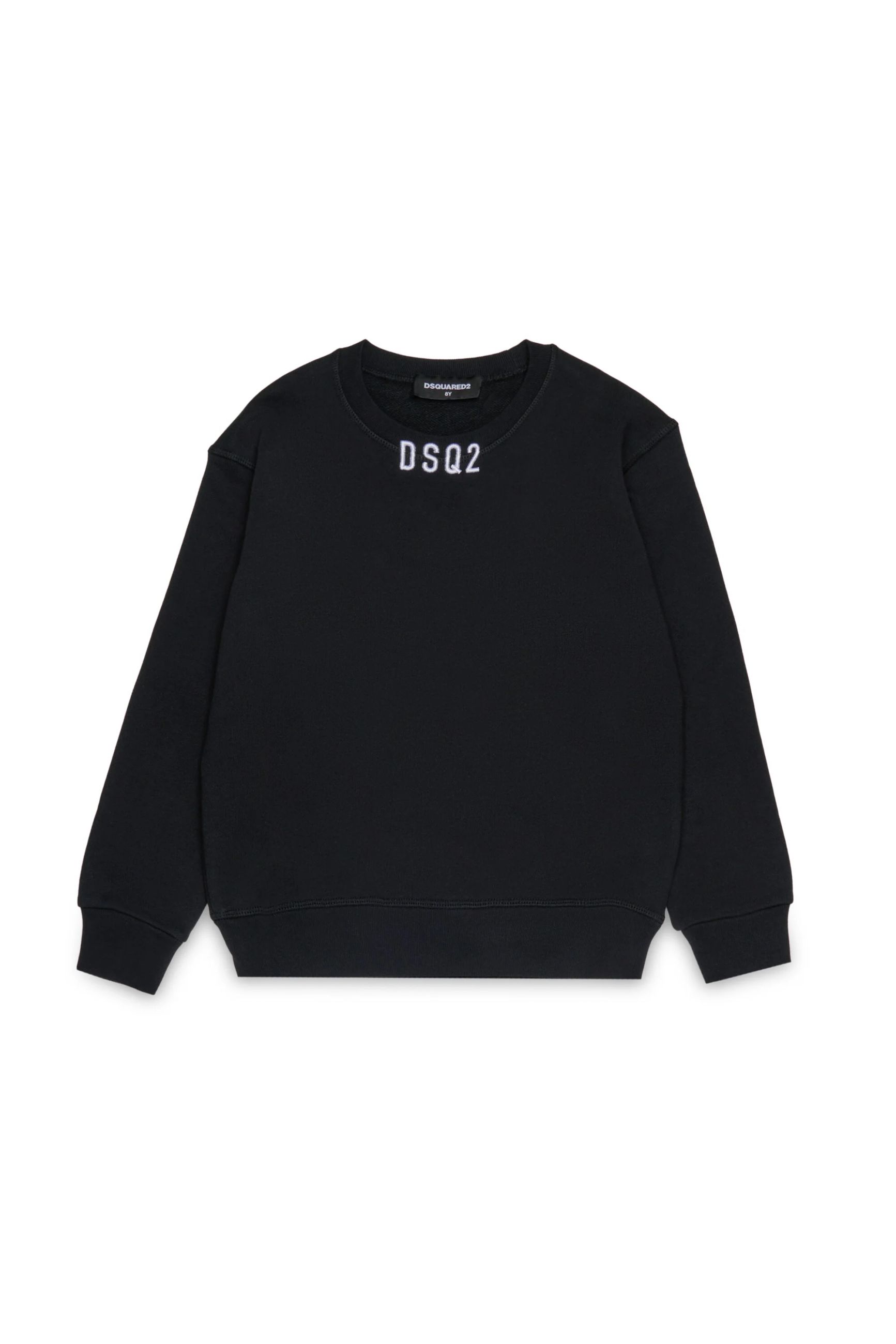 DSQUARED2 KIDS FELPA GIROCOLLO UNISEX BAMBINO