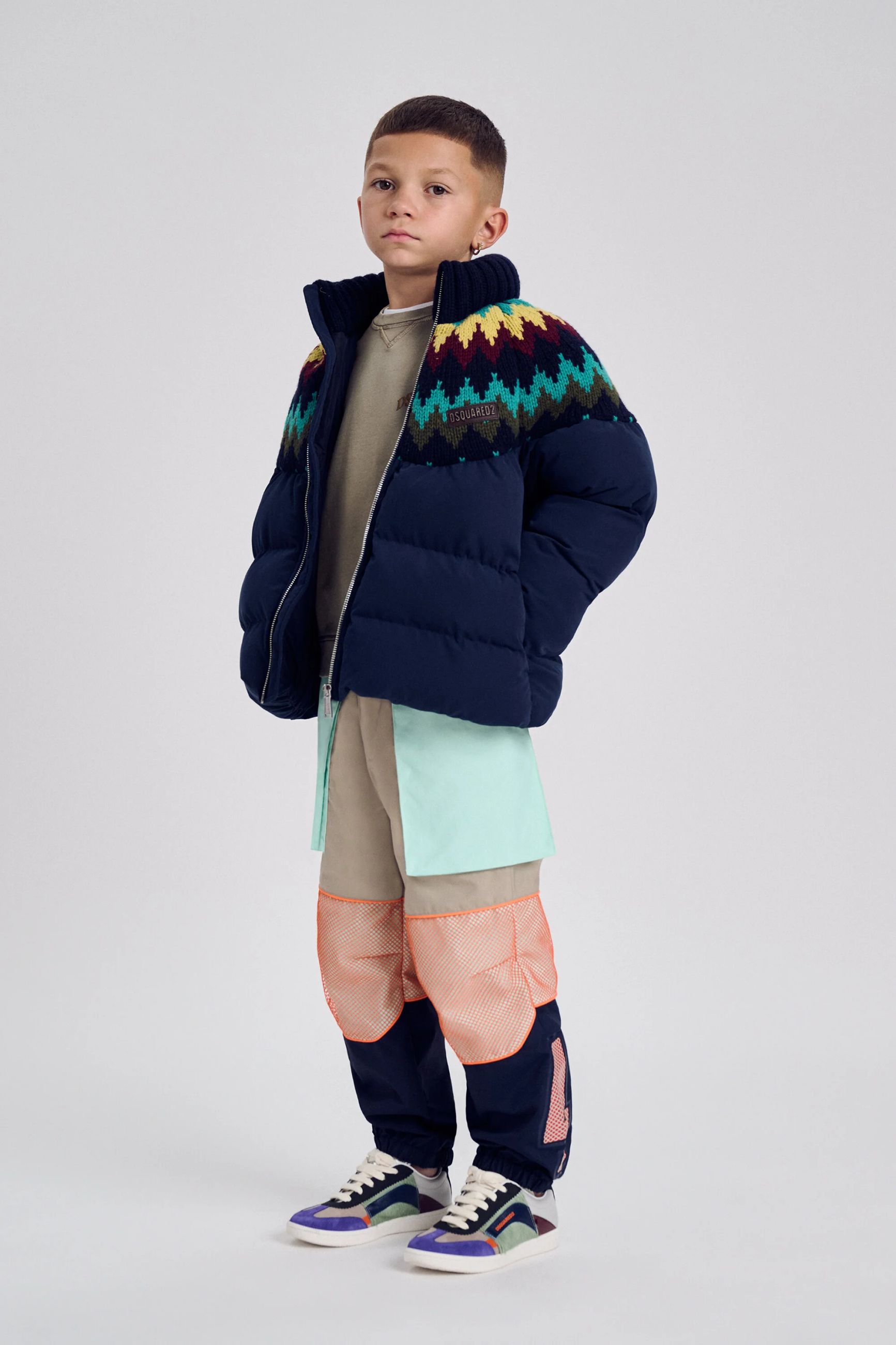 DSQUARED2 KIDS GIUBBOTTO UNISEX BAMBINO