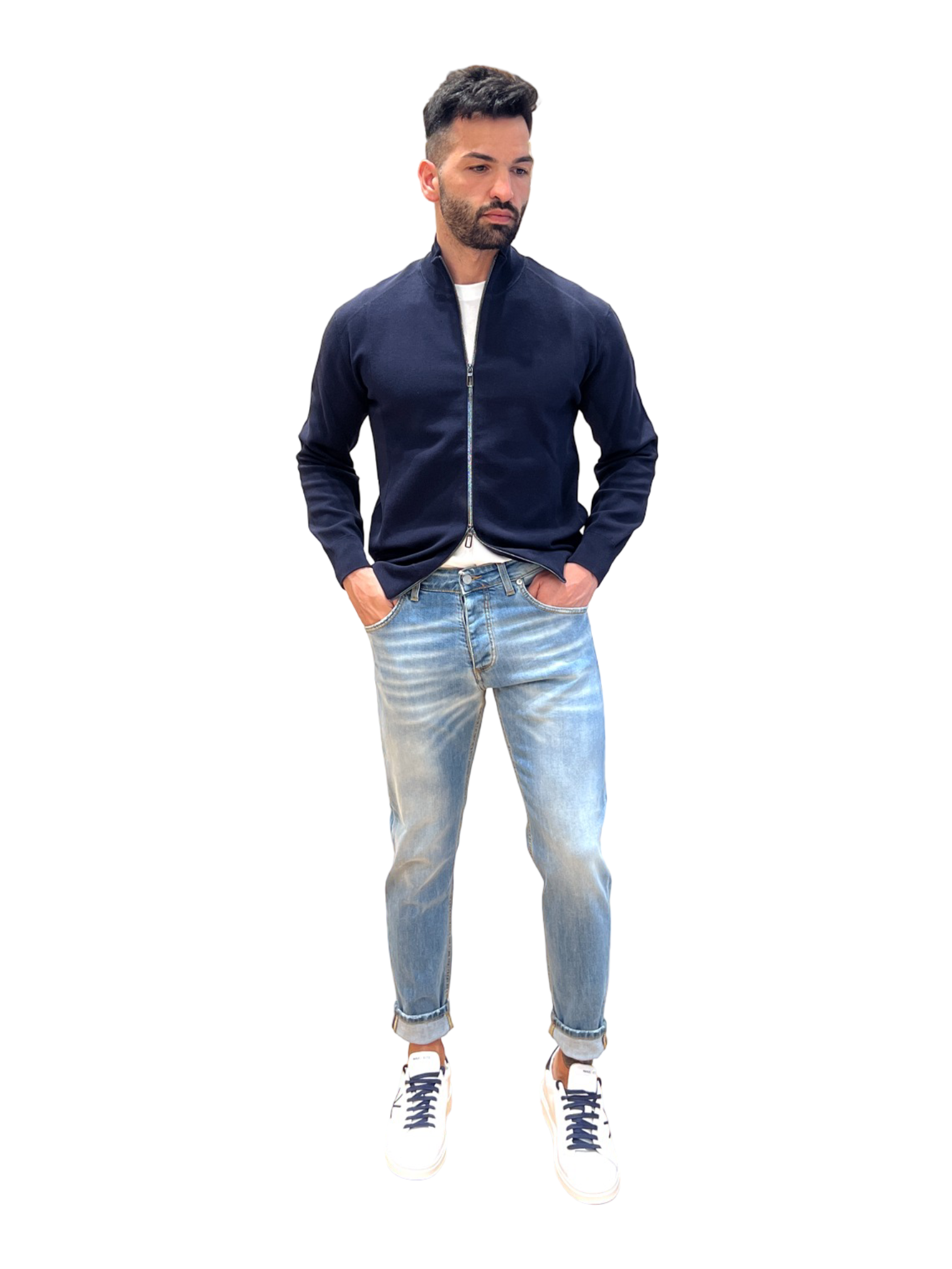 DIKTAT MAGLIA ZIP UOMO