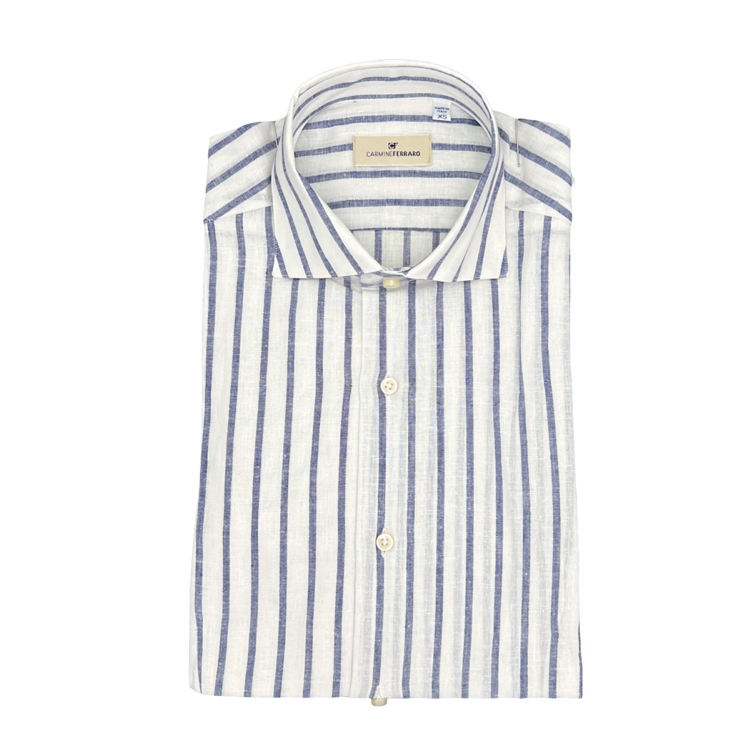 CARMINE FERRARO CAMICIA RIGATA UOMO