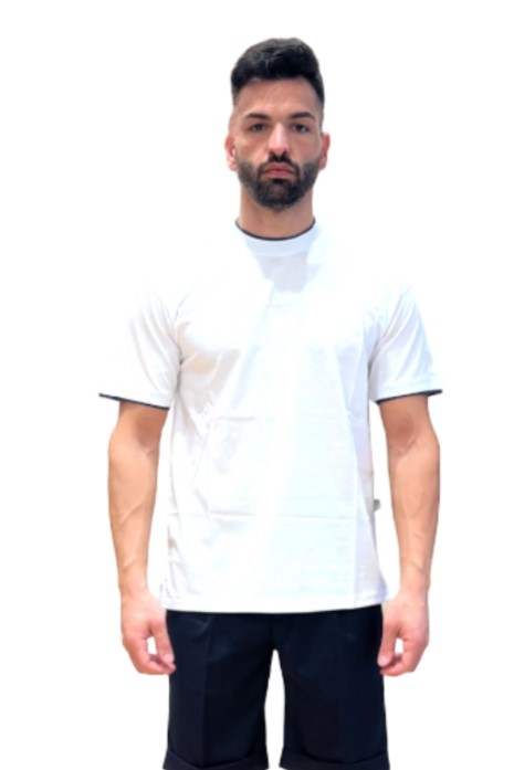 LABELROUTE T-SHIRT CON BORDINO UOMO