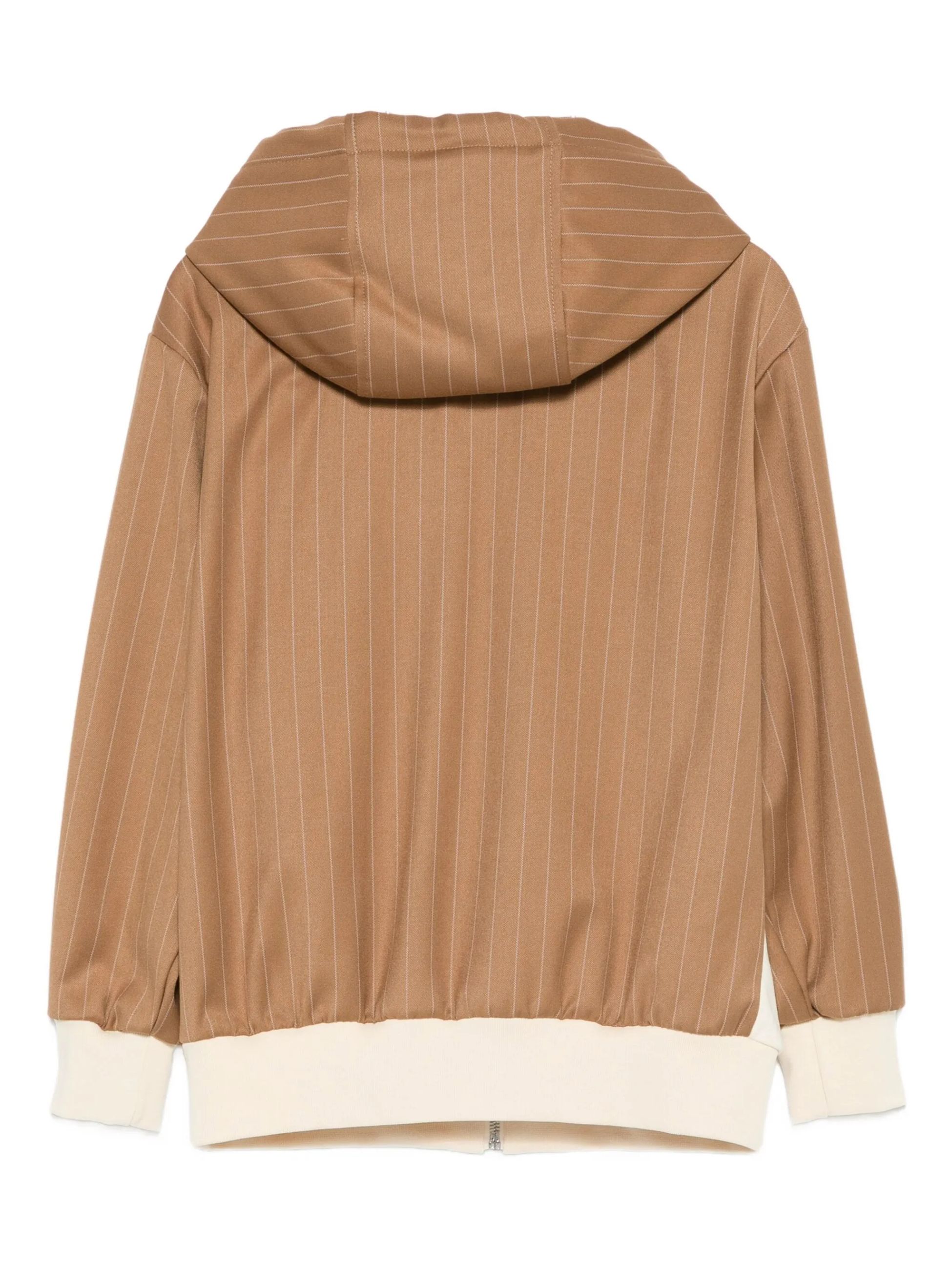 YES LONDON KIDS FELPA ZIP CAPPUCCIO BIMBO