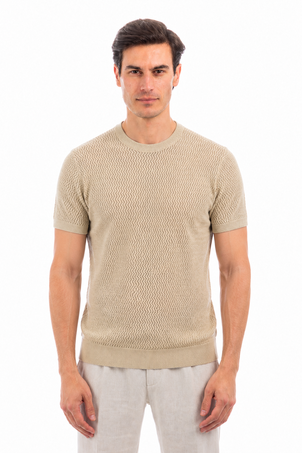 GAZZARRINI MAGLIA FILO M/M UOMO