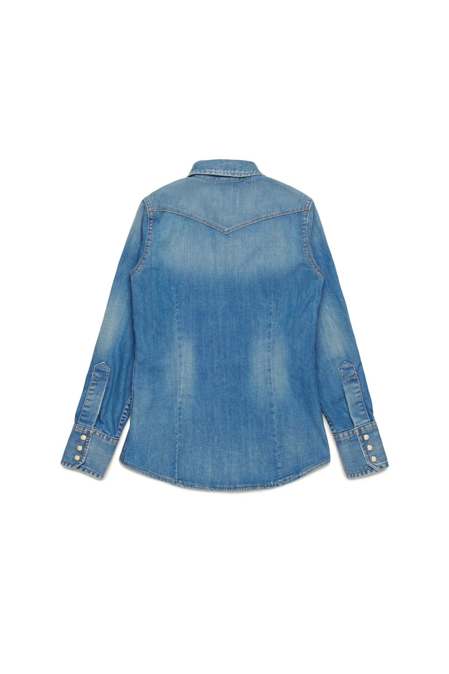DSQUARED2 KIDS CAMICIA JEANS BIMBO