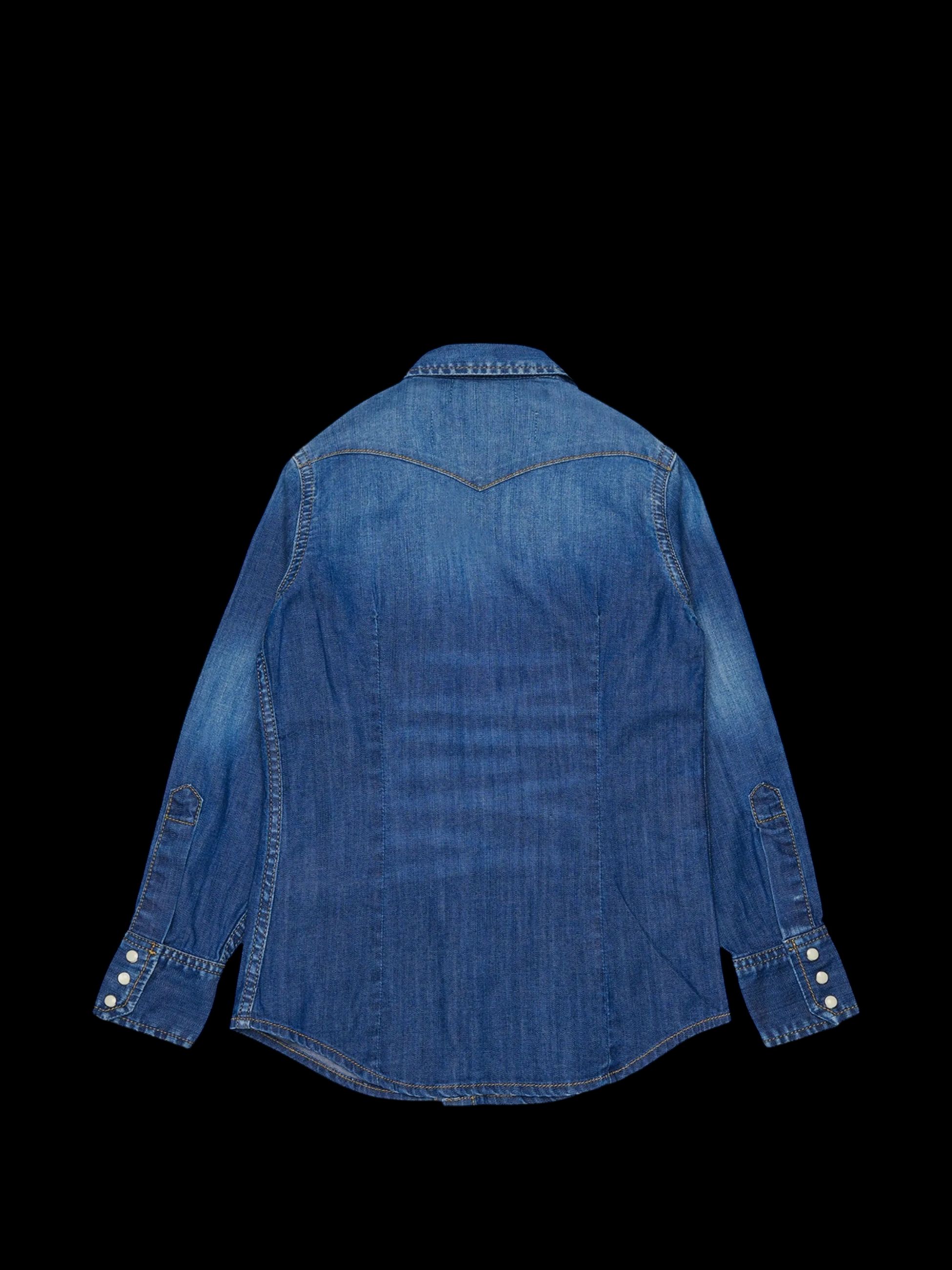 DSQUARED2 KIDS CAMICIA JEANS BIMBO