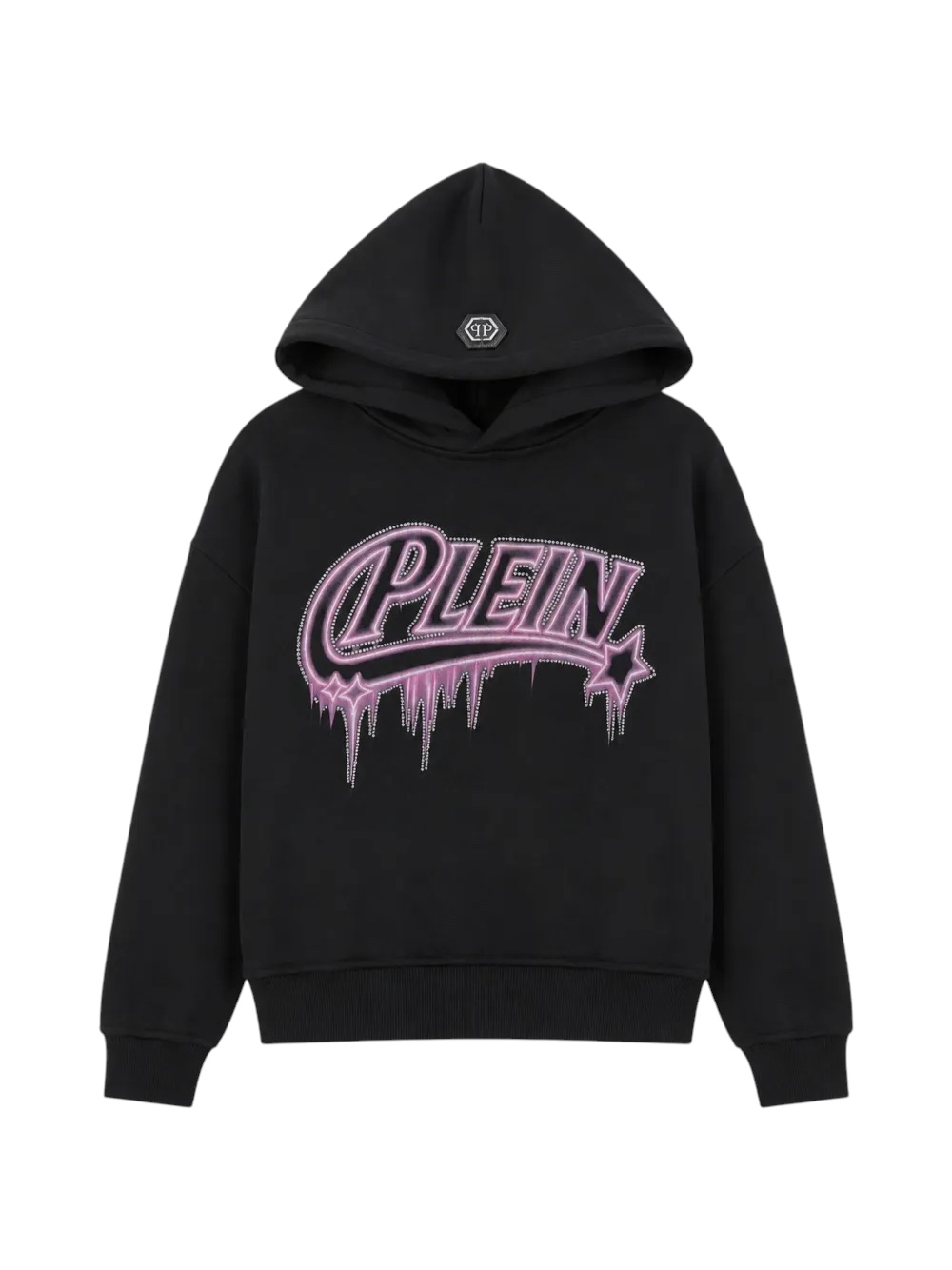 PHILIPP PLEIN FELPA CAPPUCCIO BIMBA