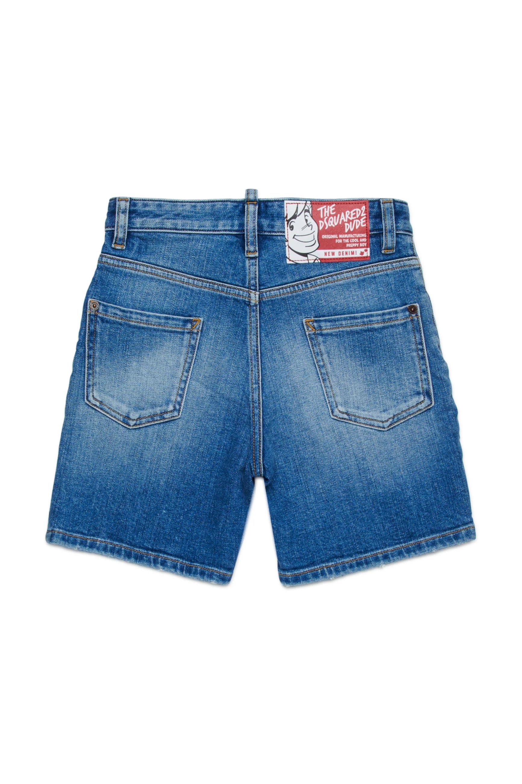 DSQUARED2 KIDS BERMUDA JEANS BIMBO