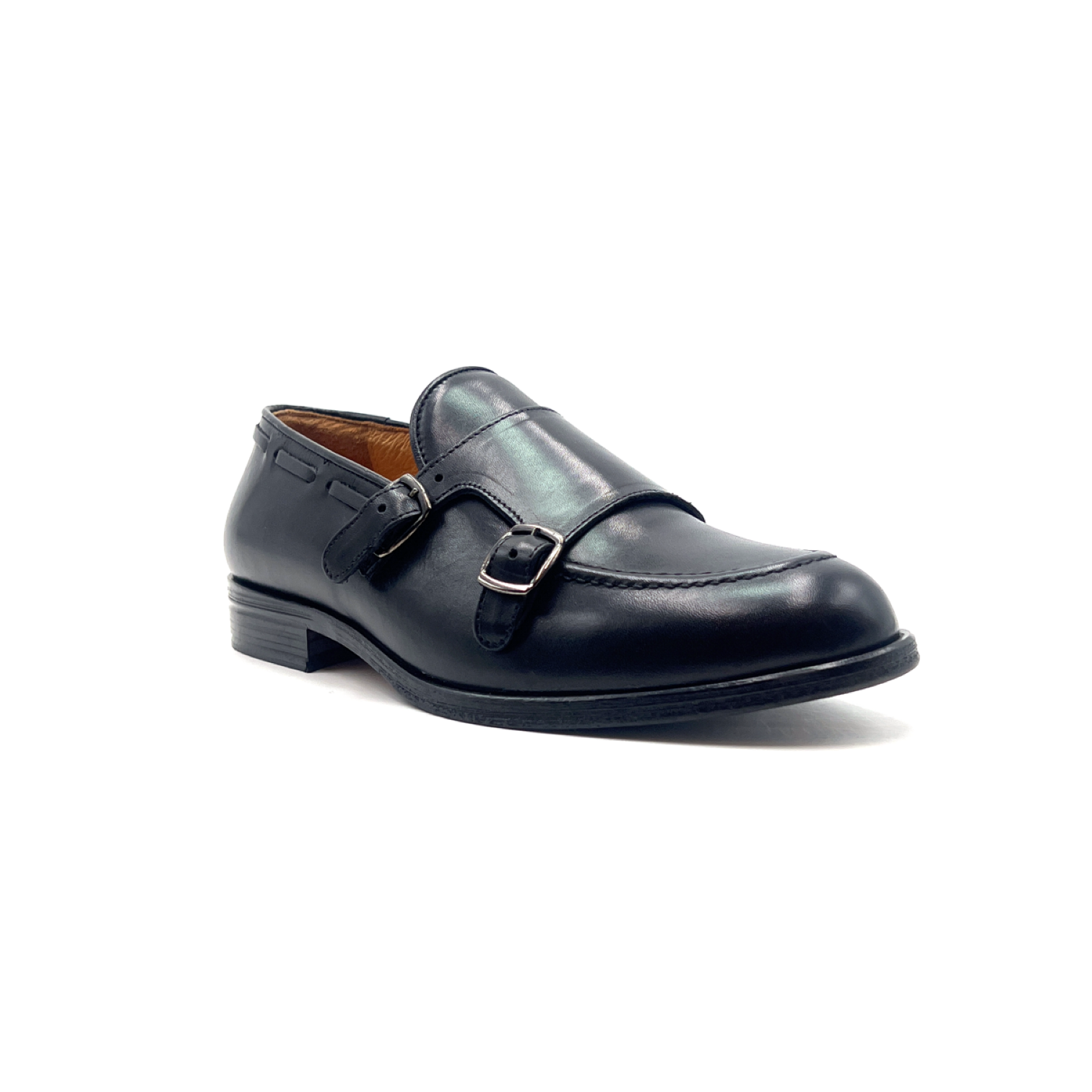 IDEA MODA MOCASSINO DOPPIA FIBBIA UOMO