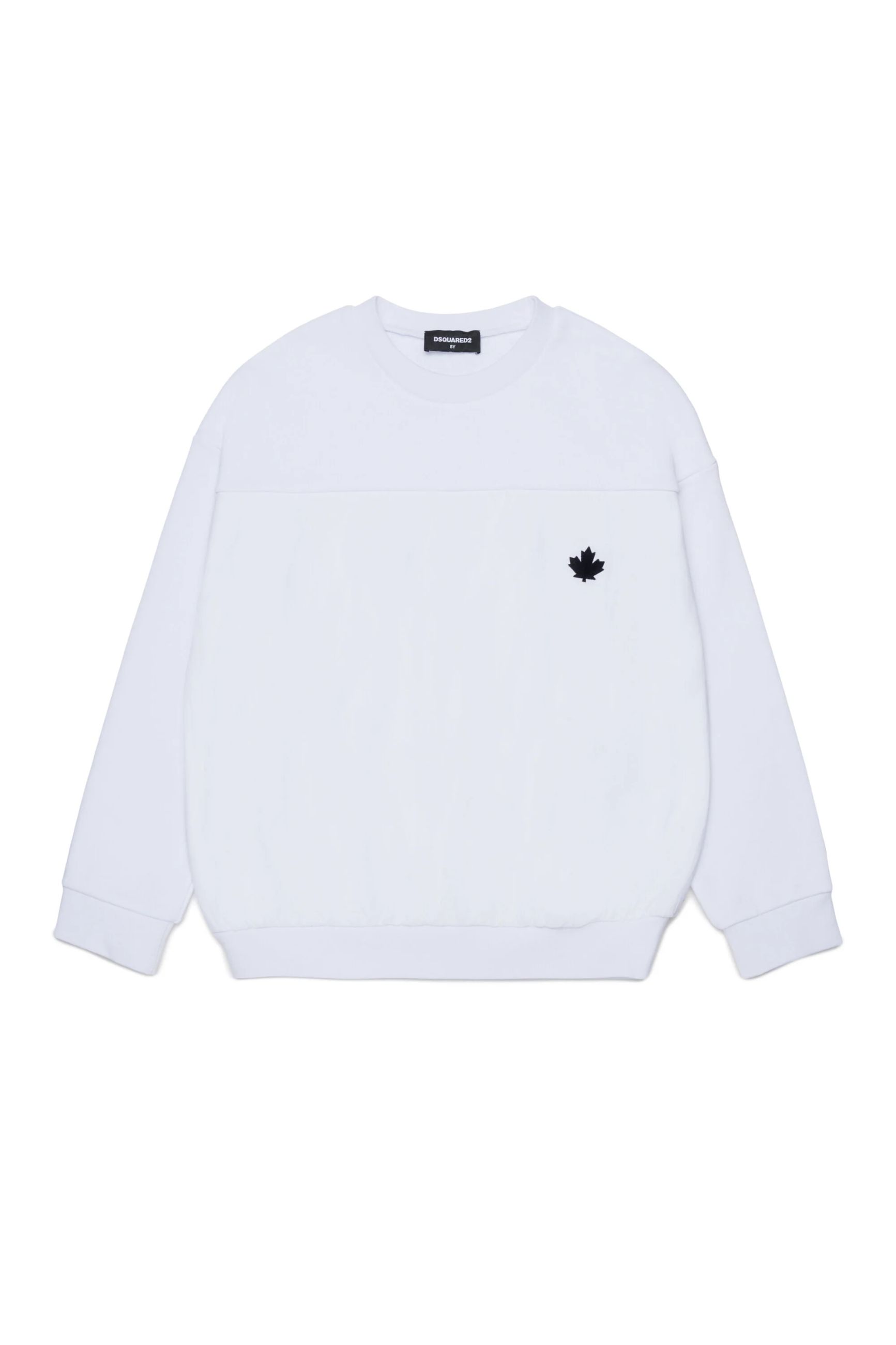 DSQUARED2 KIDS FELPA GIROCOLLO BIMBA/DONNA