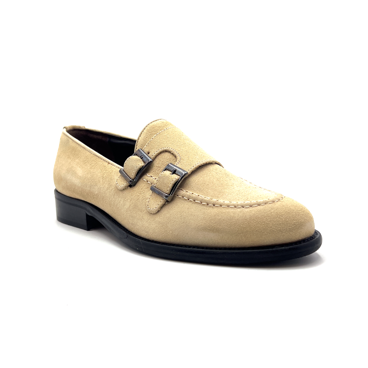 IDEA MODA MOCASSINO DOPPIA FIBBIA UOMO