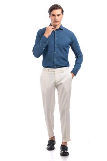 ALTEMFLOWER CAMICIA DENIM UOMO