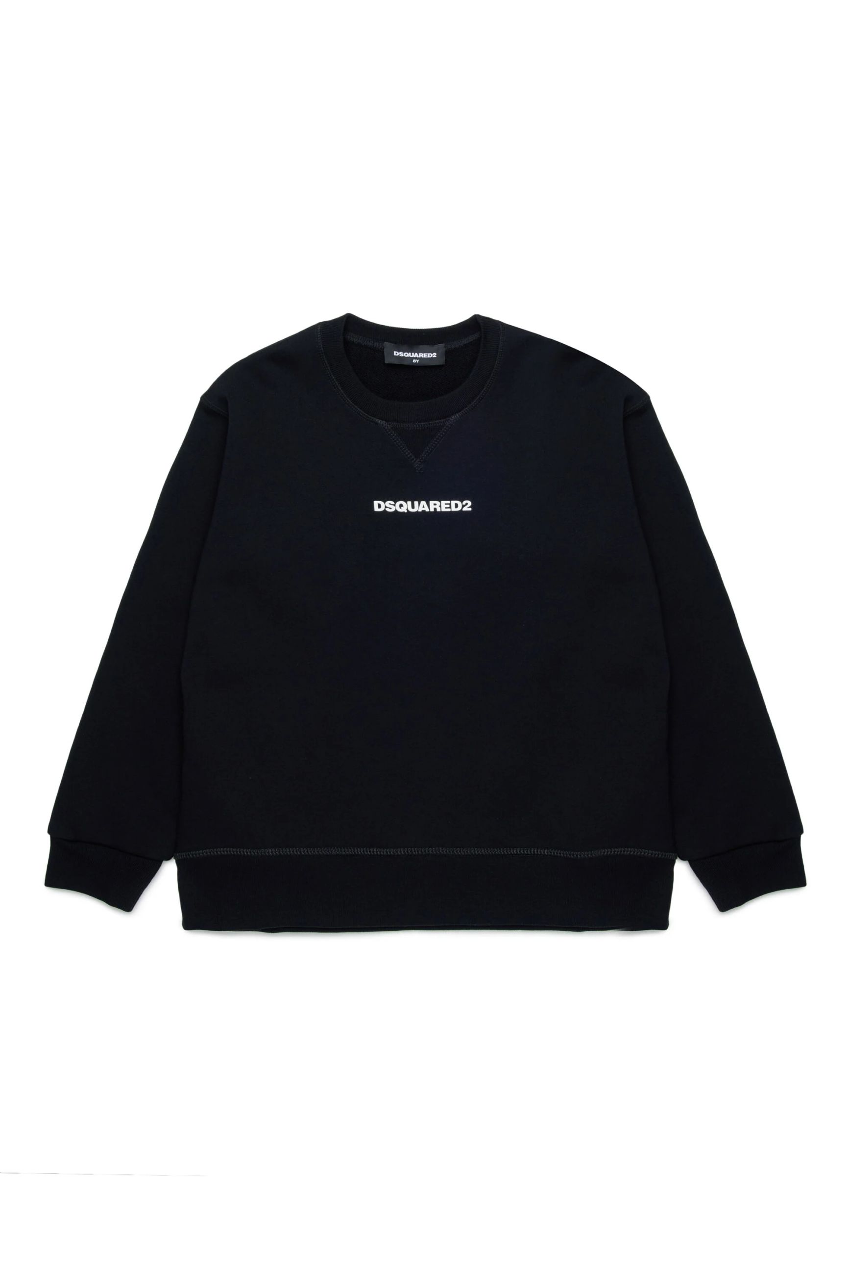DSQUARED2 KIDS FELPA GIROCOLLO UNISEX