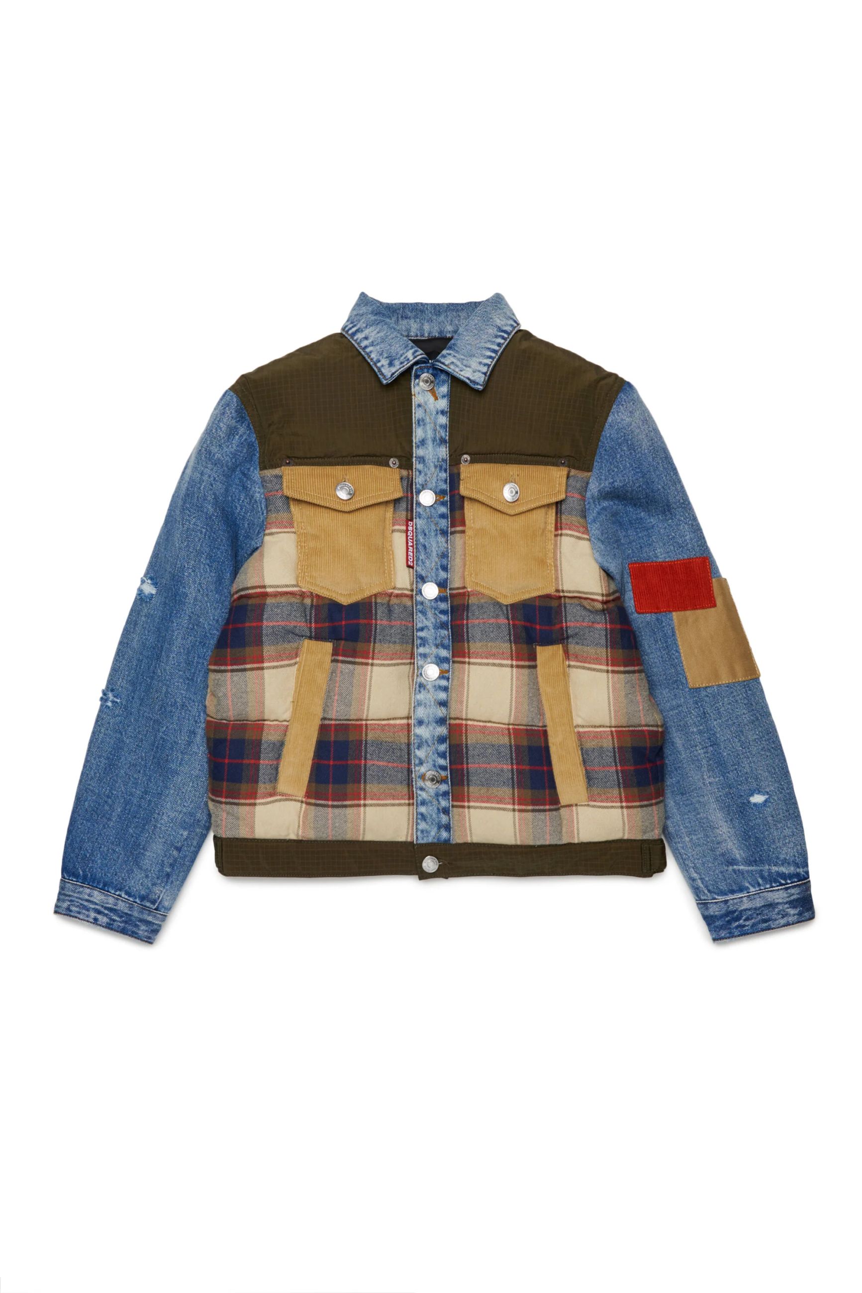 DSQUARED2 KIDS GIUBBOTTO DENIM UNISEX BAMBINO