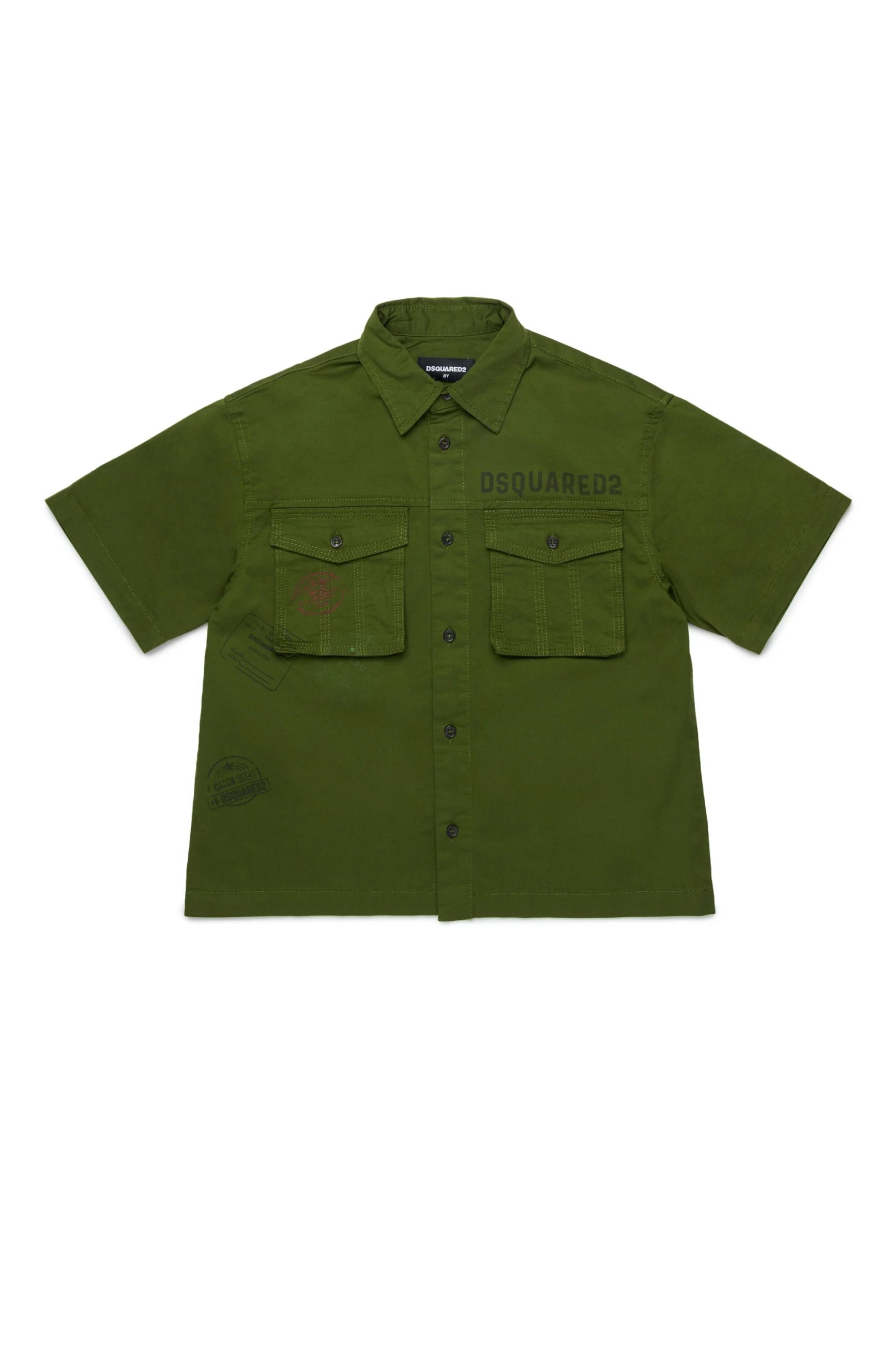 DSQUARED2 KIDS CAMICIA M/M BIMBO