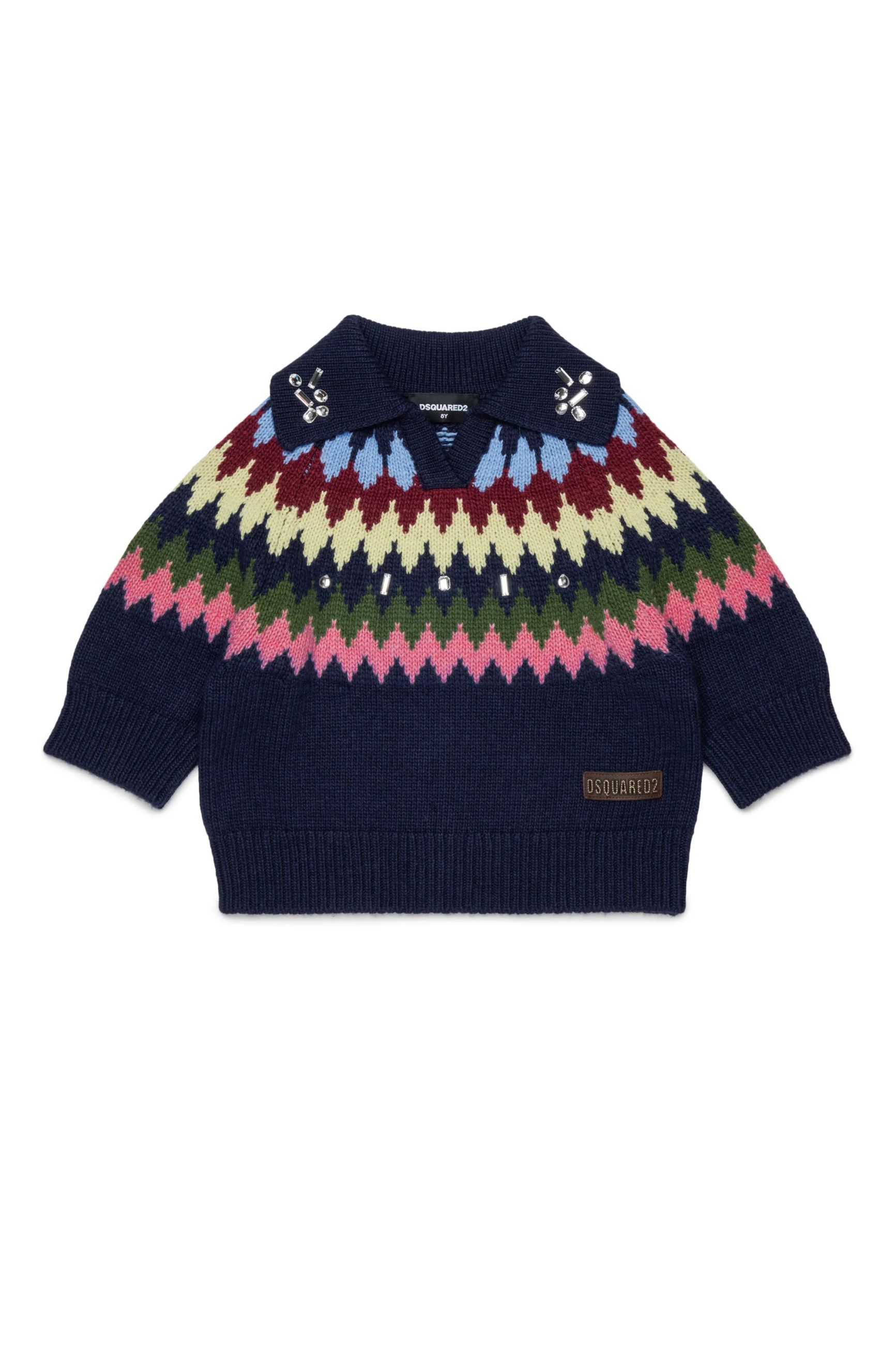 DSQUARED2 KIDS MAGLIA BIMBA/DONNA