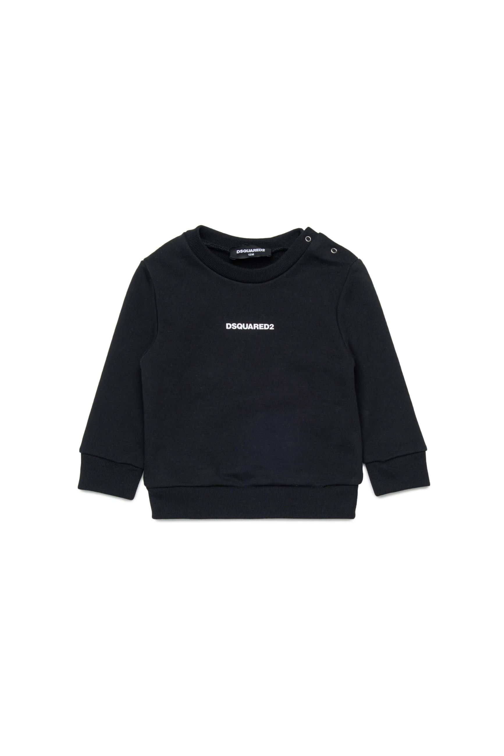 DSQUARED2 KIDS FELPA GIROCOLLO NEONATO