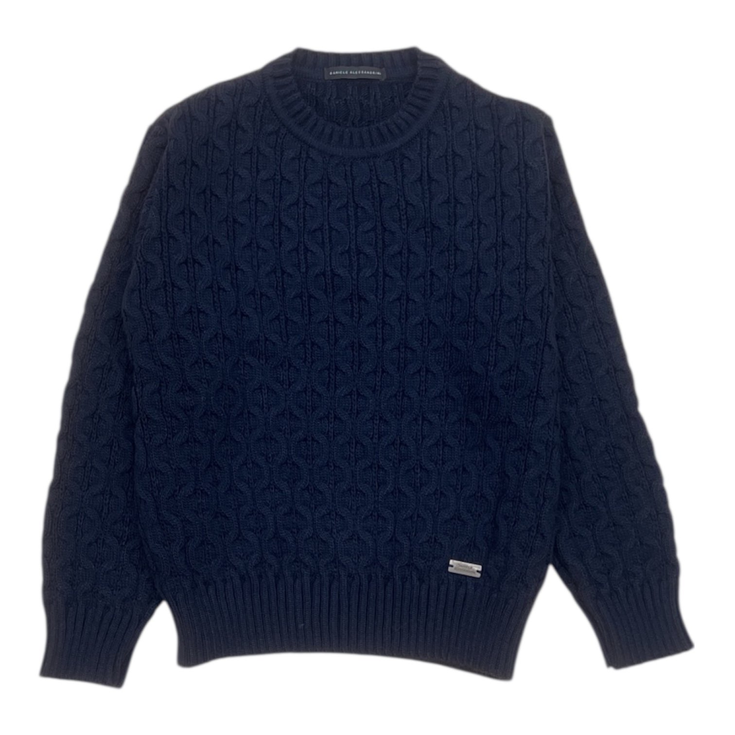 DANIELE ALESSANDRINI KIDS MAGLIA TRECCIA BIMBO