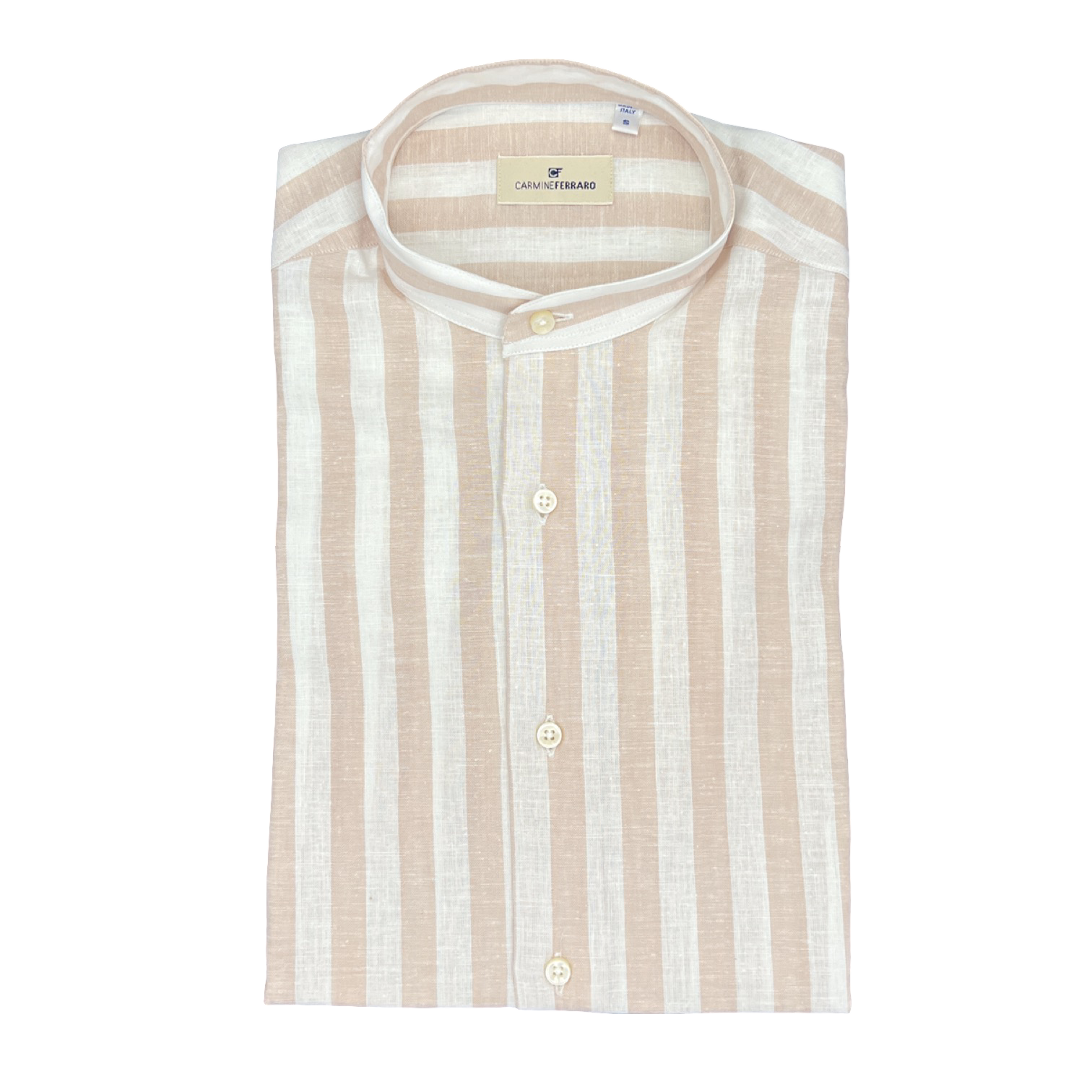 CARMINE FERRARO CAMICIA RIGATA UOMO