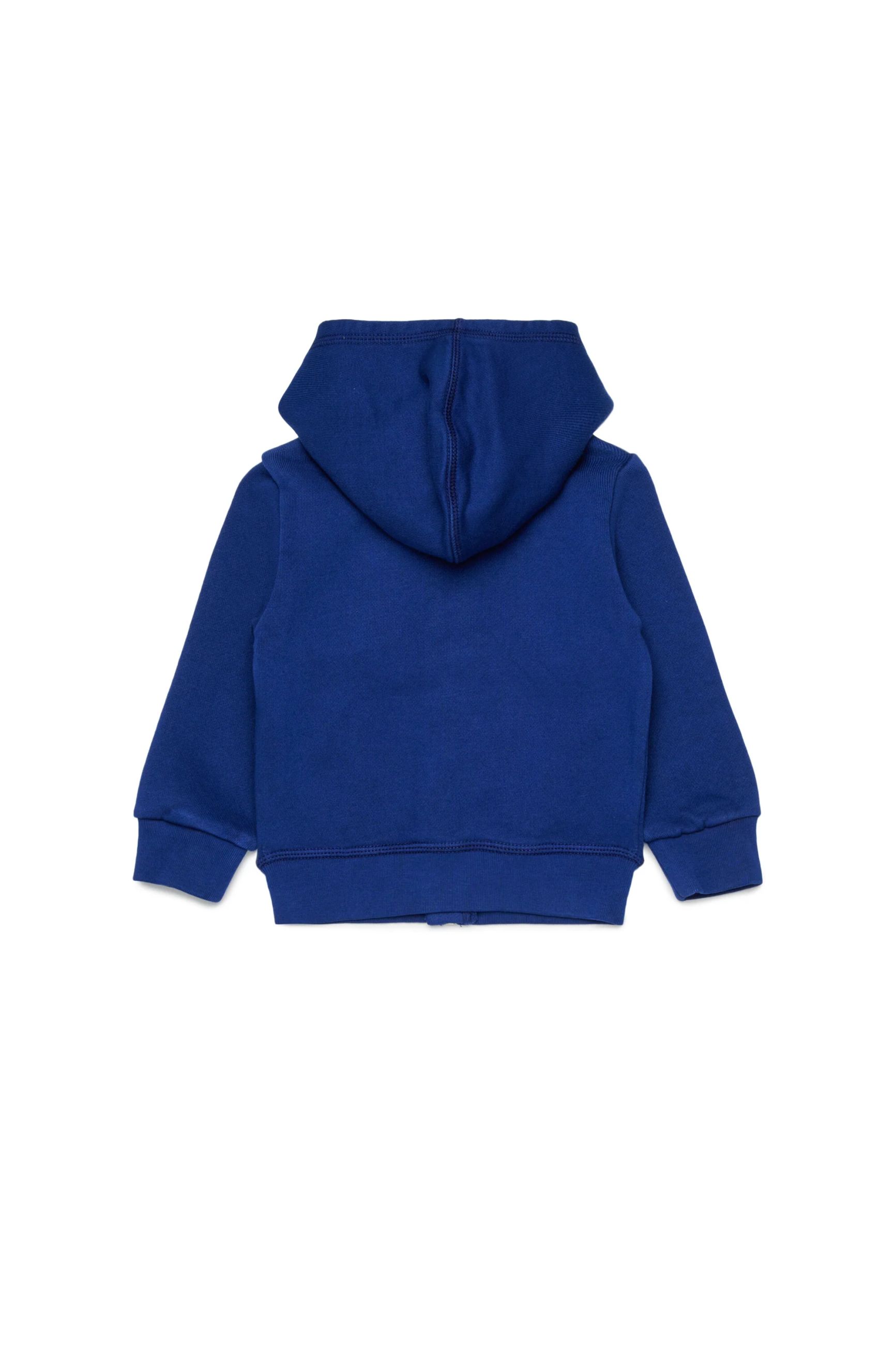 DSQUARED2 KIDS FELPA ZIP CAPPUCCIO NEONATO