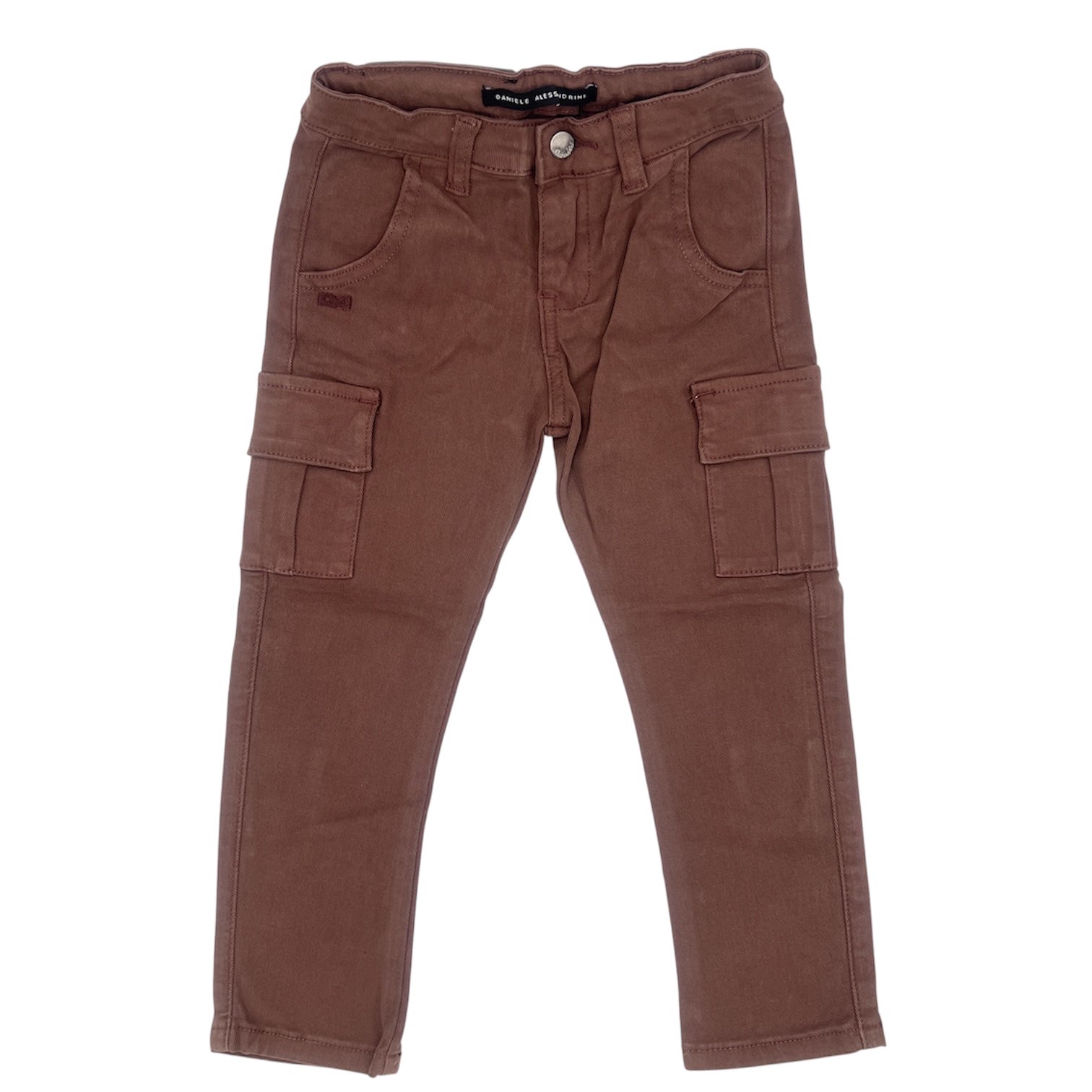 DANIELE ALESSANDRINI KIDS PANTALONE CON TASCONE NEONATO