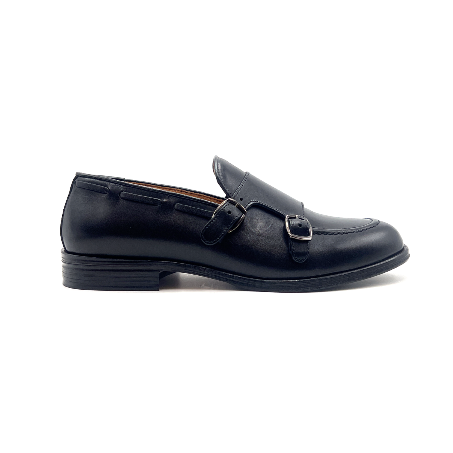IDEA MODA MOCASSINO DOPPIA FIBBIA UOMO