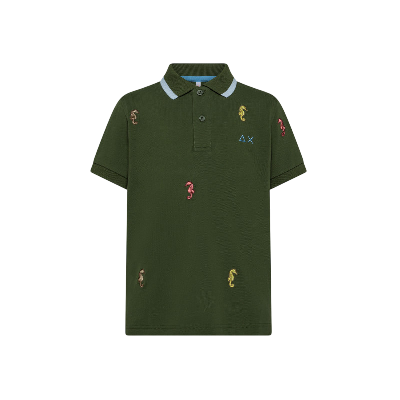 SUN68 KIDS POLO FANTASIA BIMBO