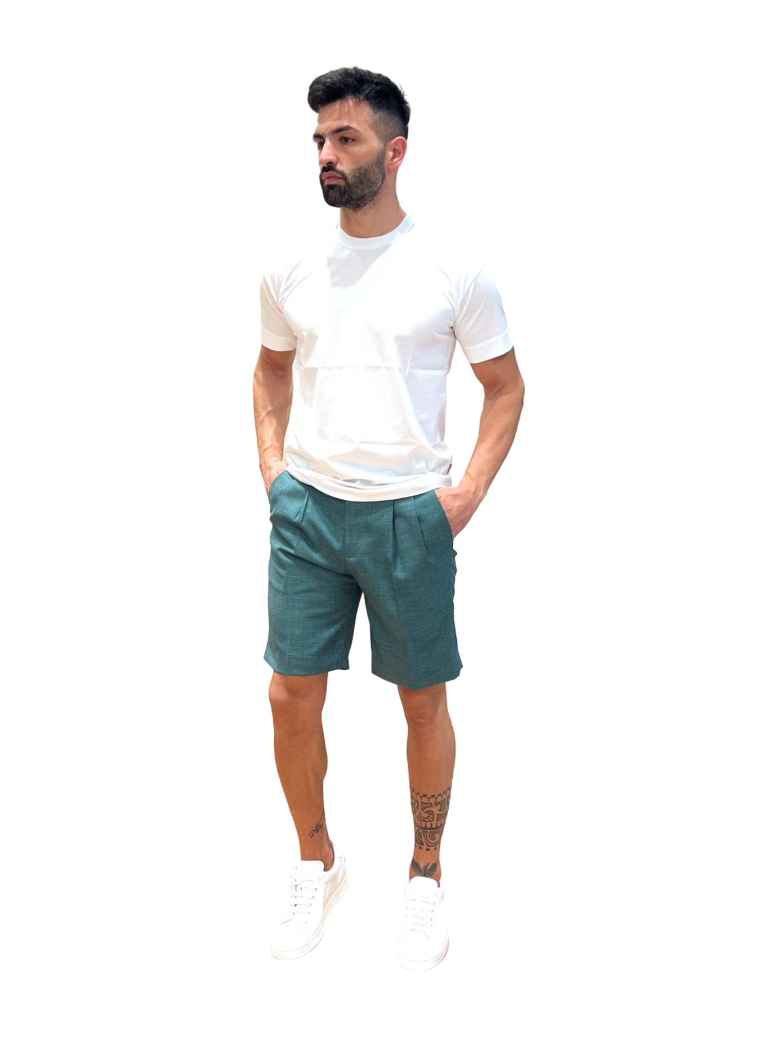 LABELROUTE T-SHIRT CON BORDINO UOMO