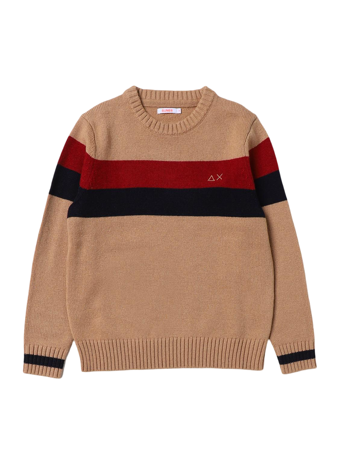 SUN68 KIDS MAGLIA GIROCOLLO BIMBO