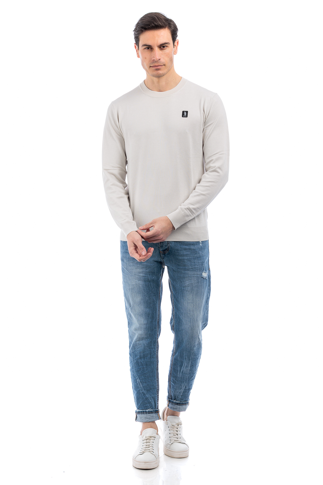 REFRIGUE MAGLIA GIROCOLLO UOMO