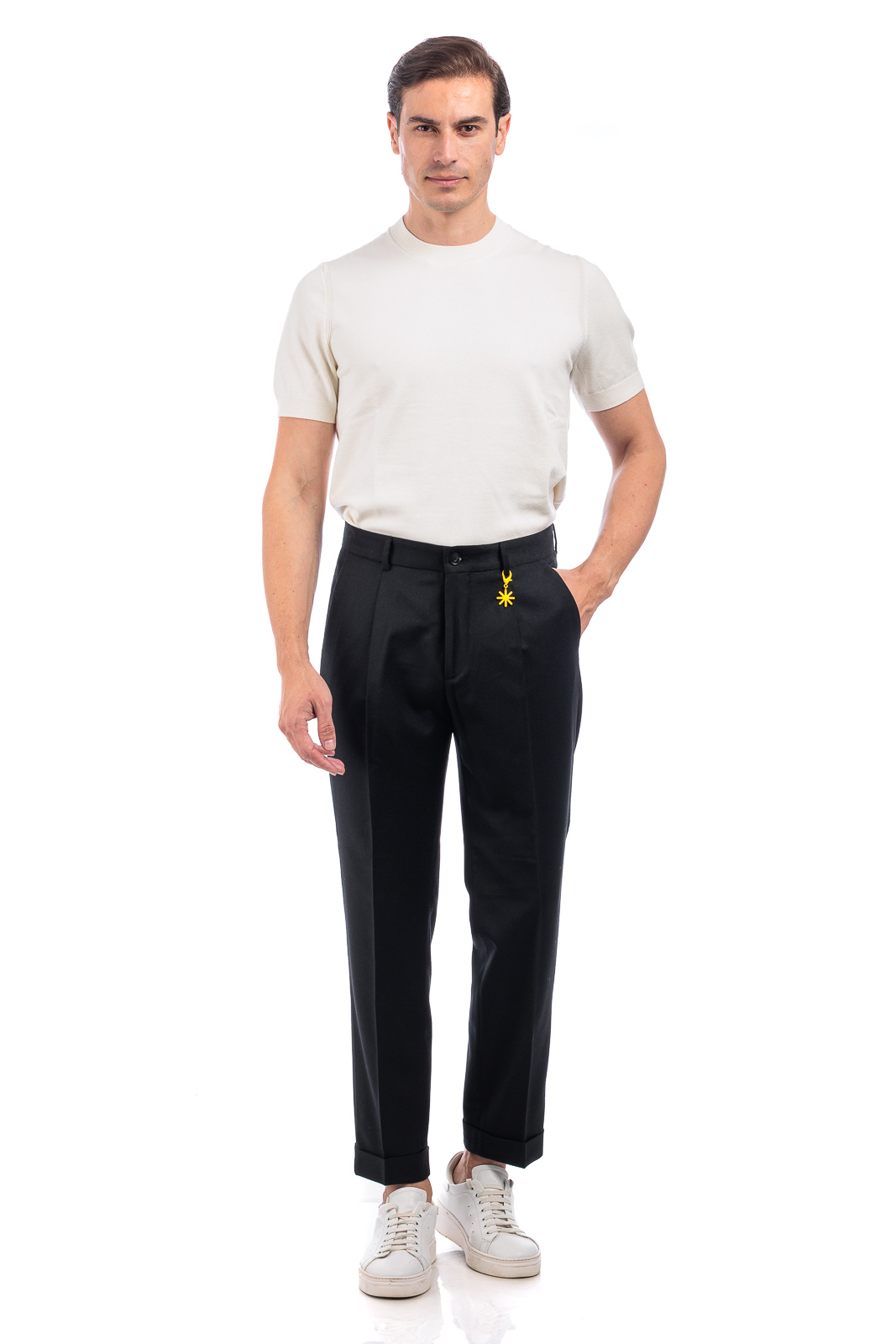 MANUEL RITZ PANTALONE PENCE UOMO