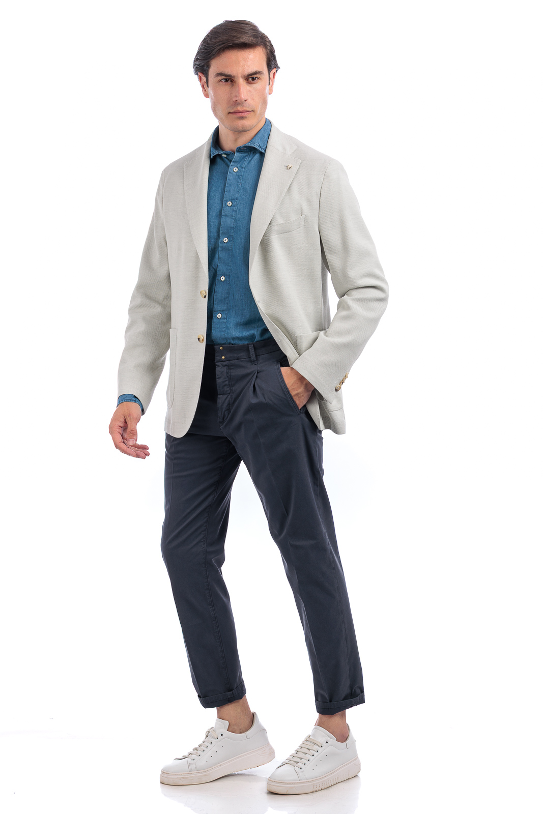 INCOTEX PANTALONE PENCE UOMO