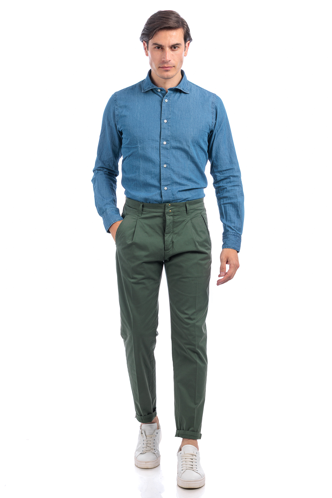 INCOTEX PANTALONE PENCE UOMO